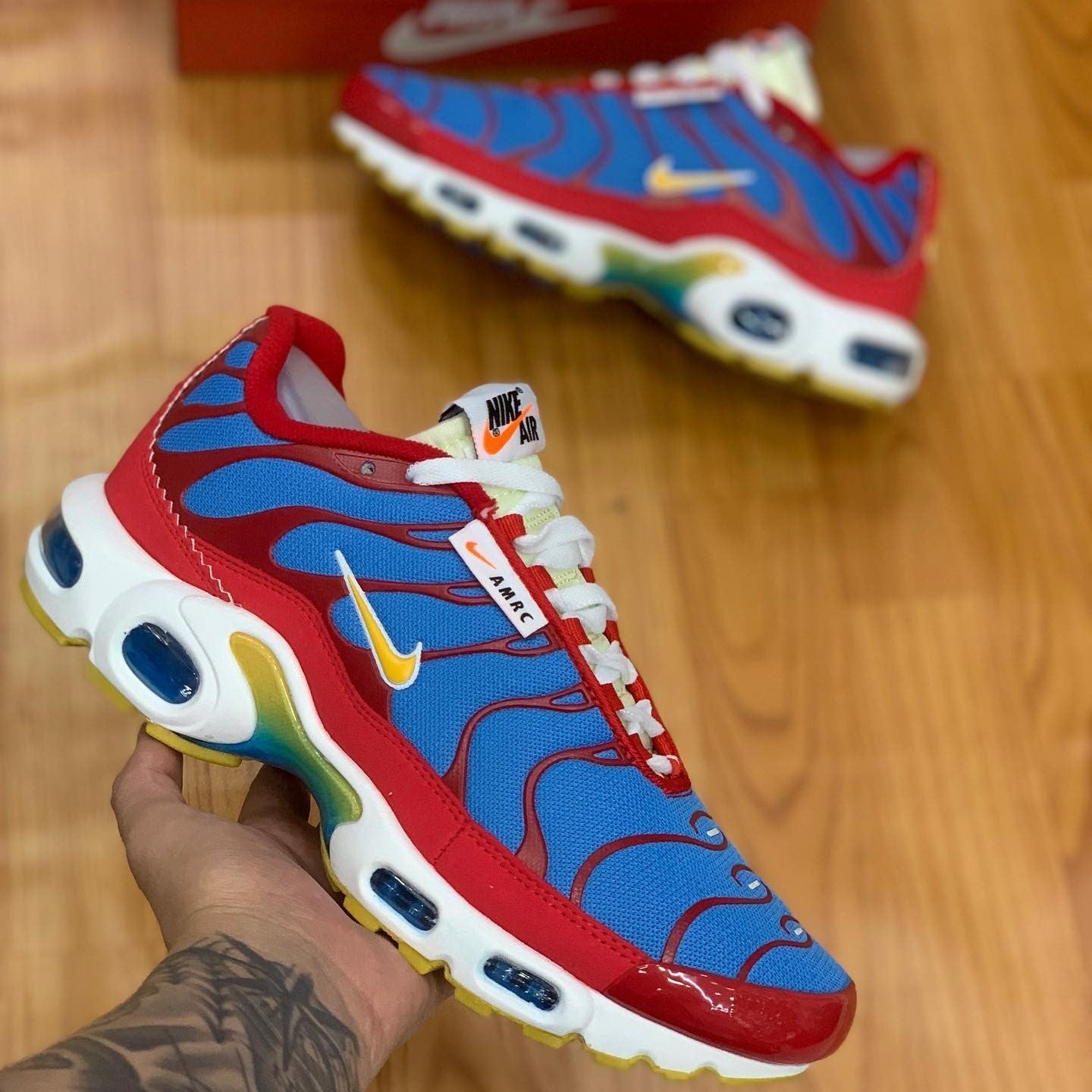 Air Max Plus TN Running Club Red Blue
