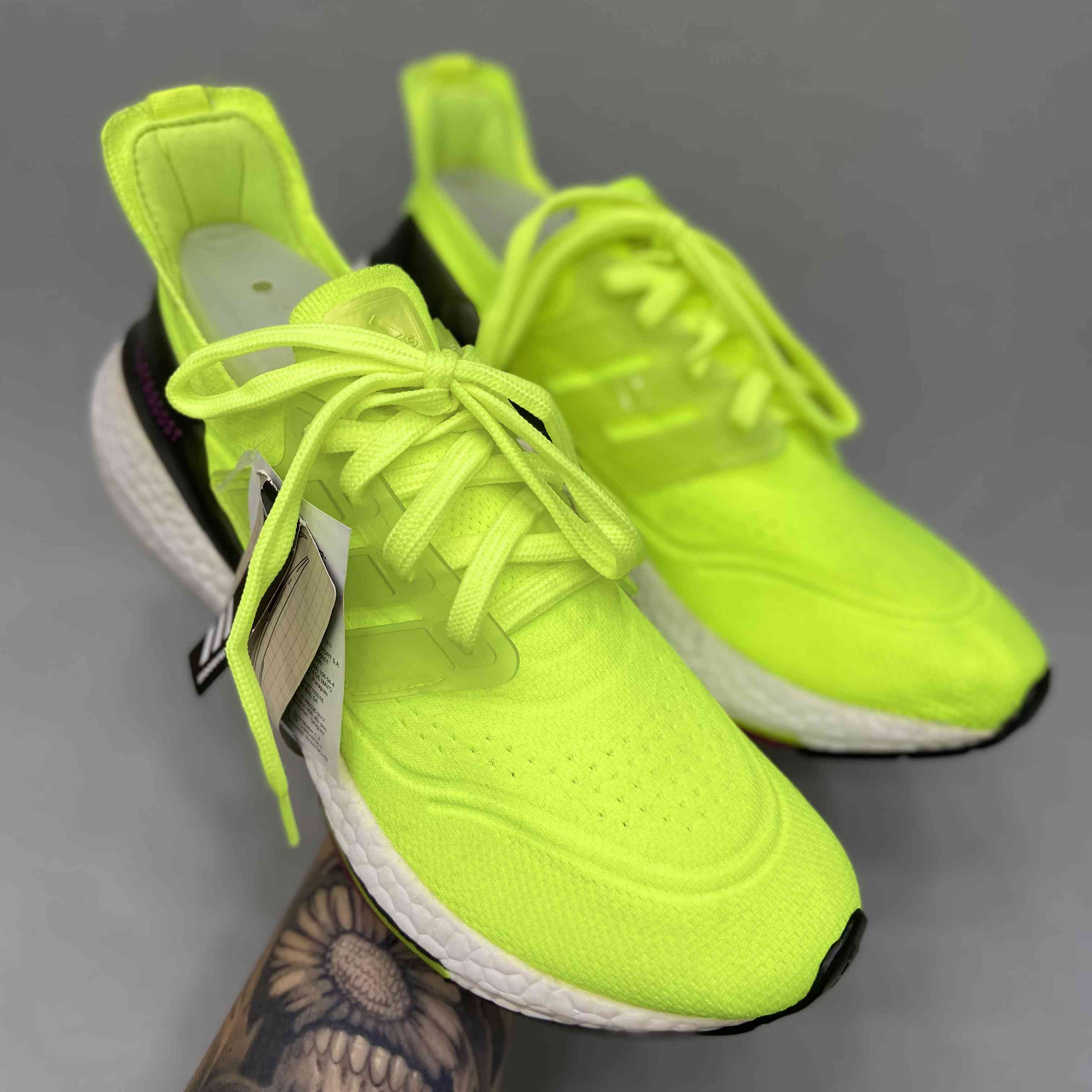 UltraBoost 21 Solar Yellow