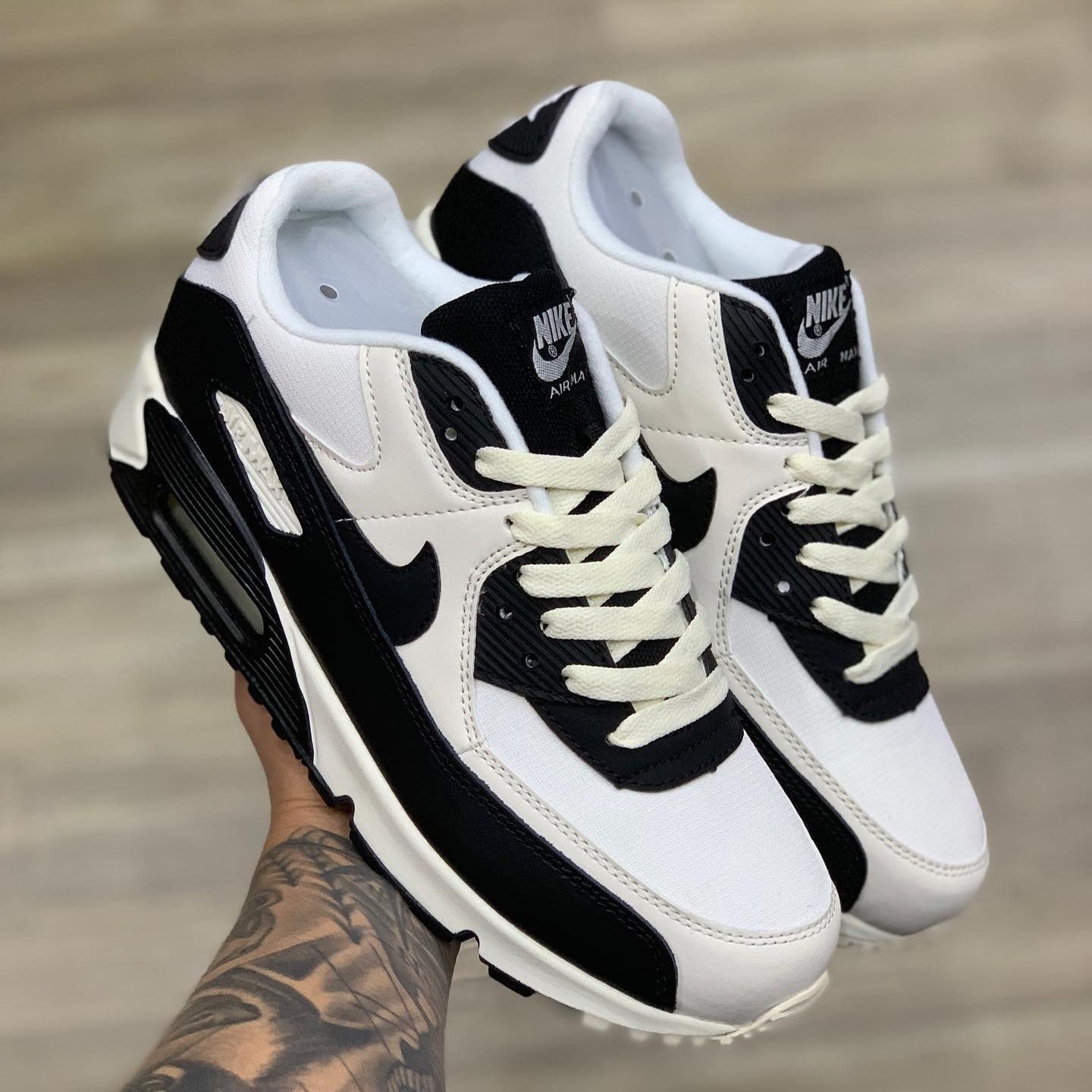Air Max 90 Sail Coconut Milk Black