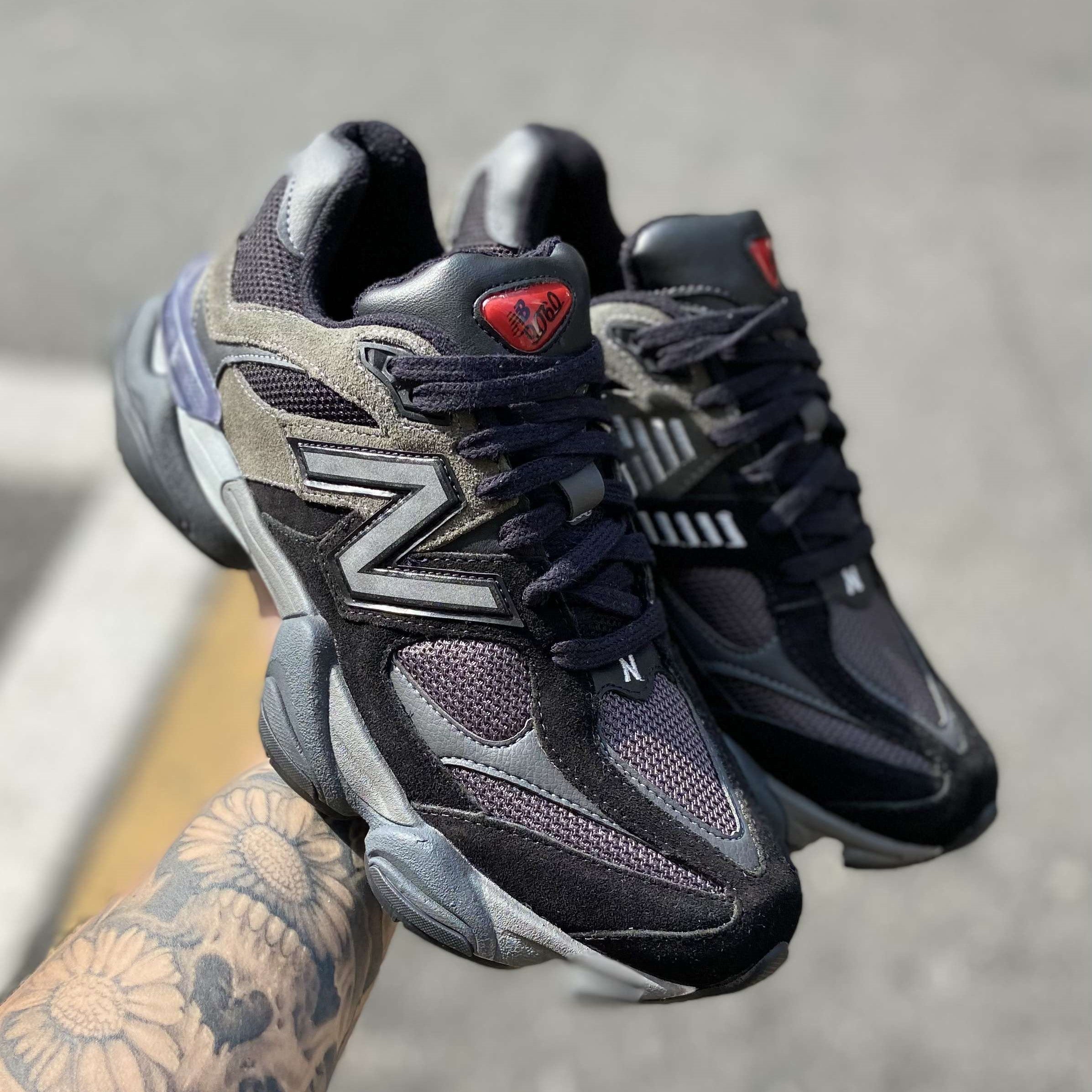 New Balance 9060 Black Castlerock Grey