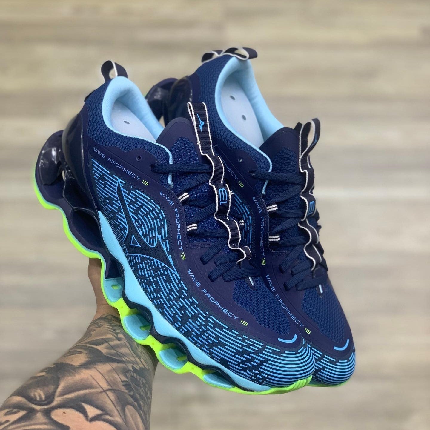 Wave Prophecy 13 Blue Green