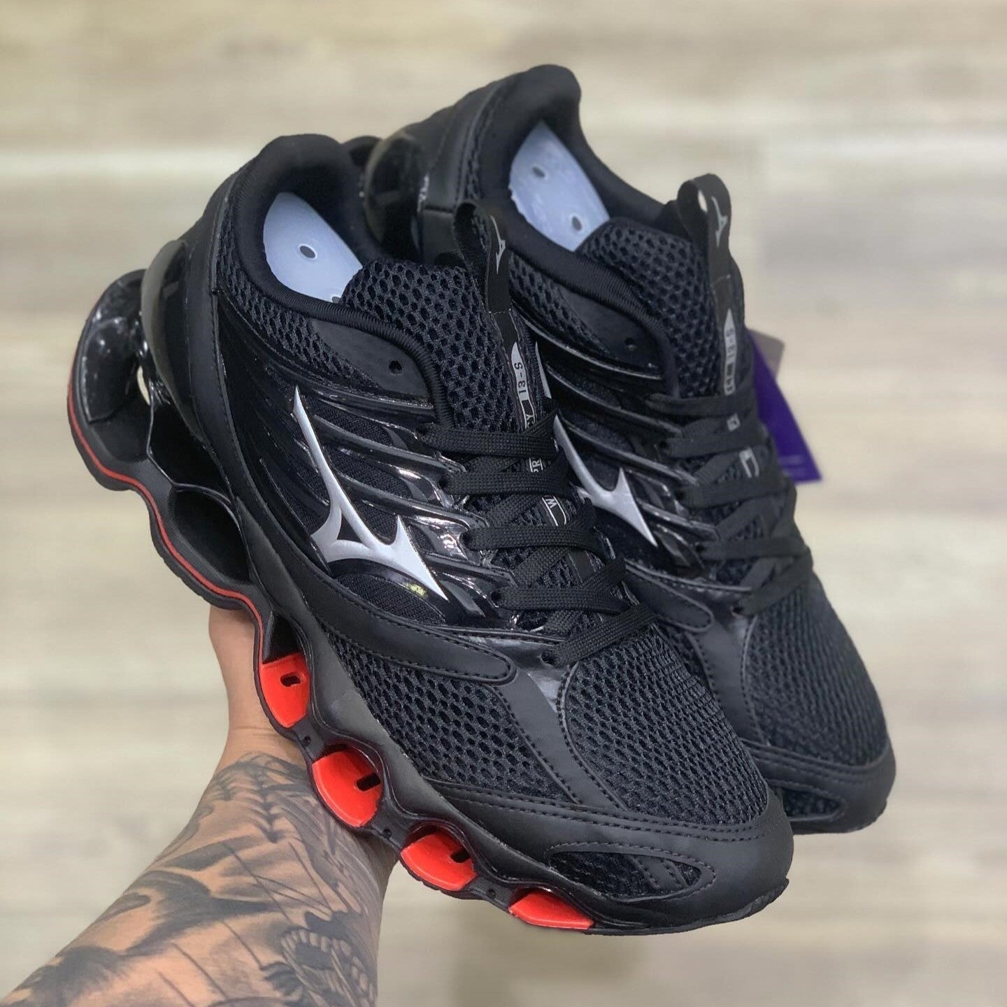 Wave Prophecy 13S Black Red Grey