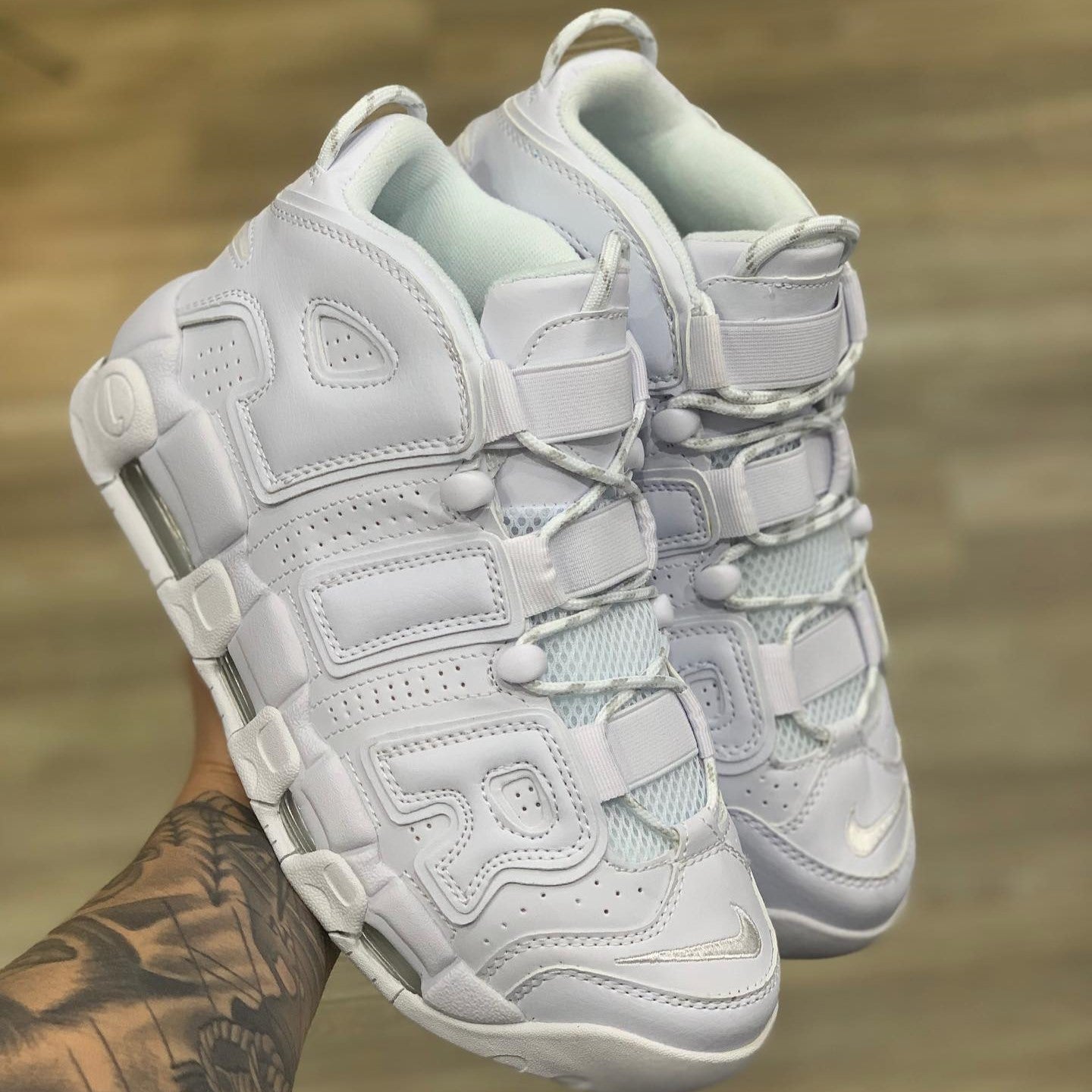Air More Uptempo Triple White