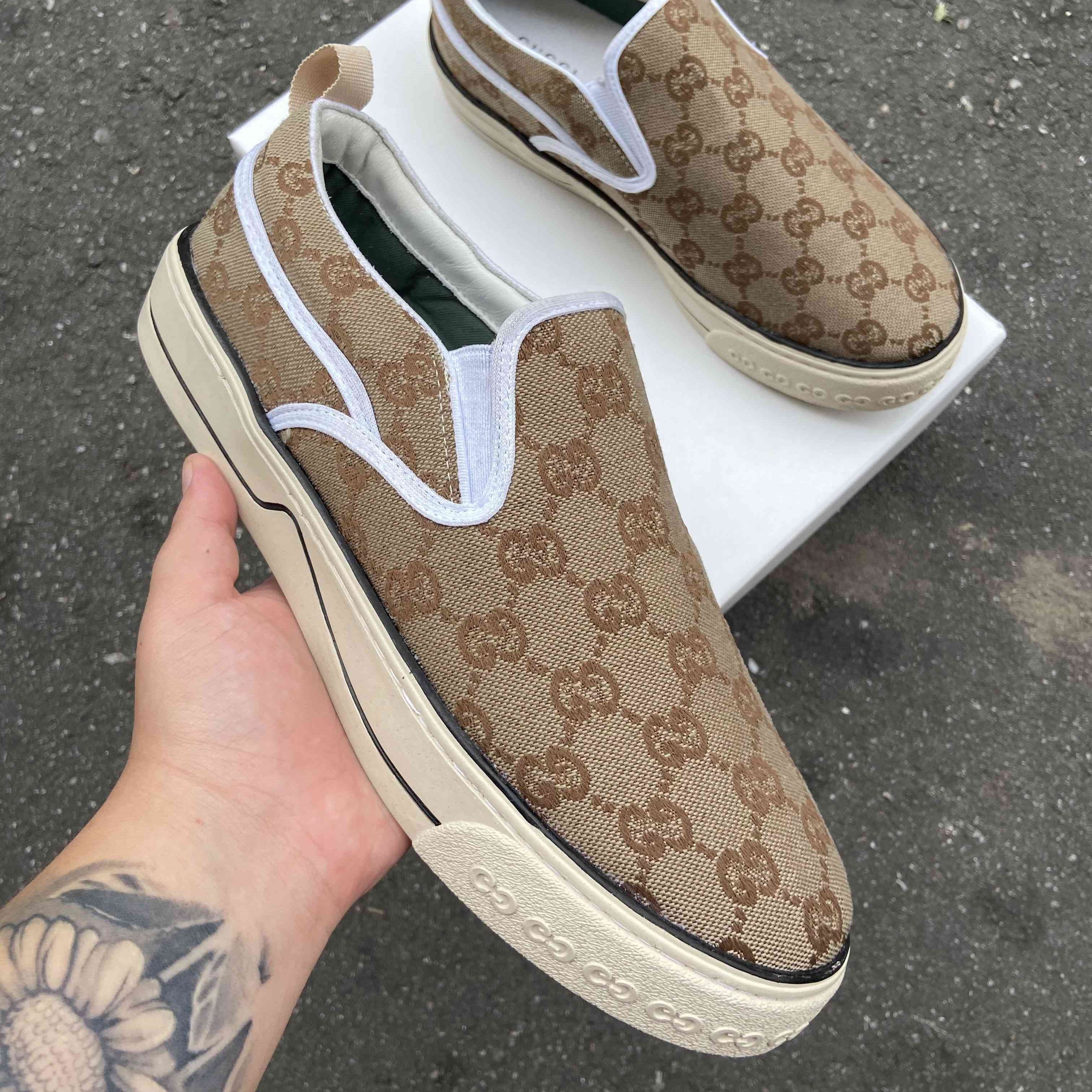Gucci Tennis 1977 Sapatenis
