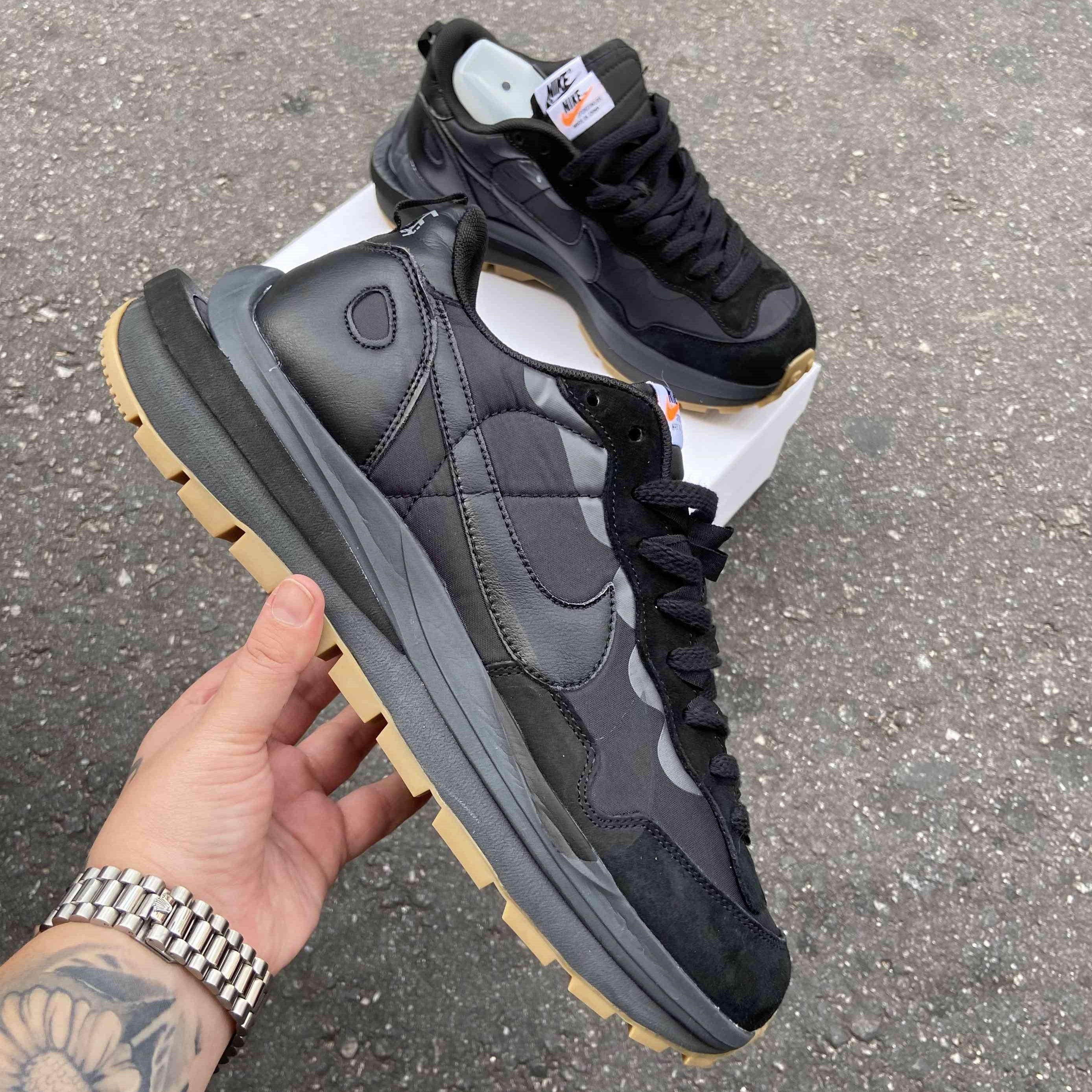 Sacai X Vapor Waffle Black Gum