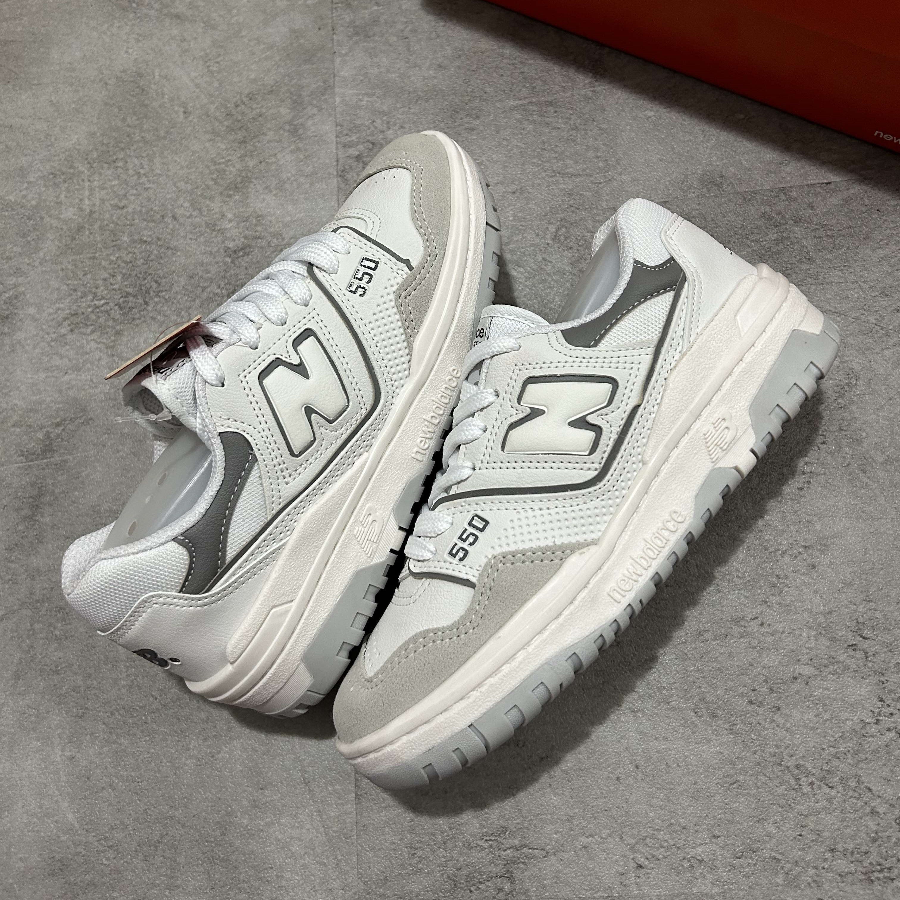 New Balance 550 White Shadow Grey