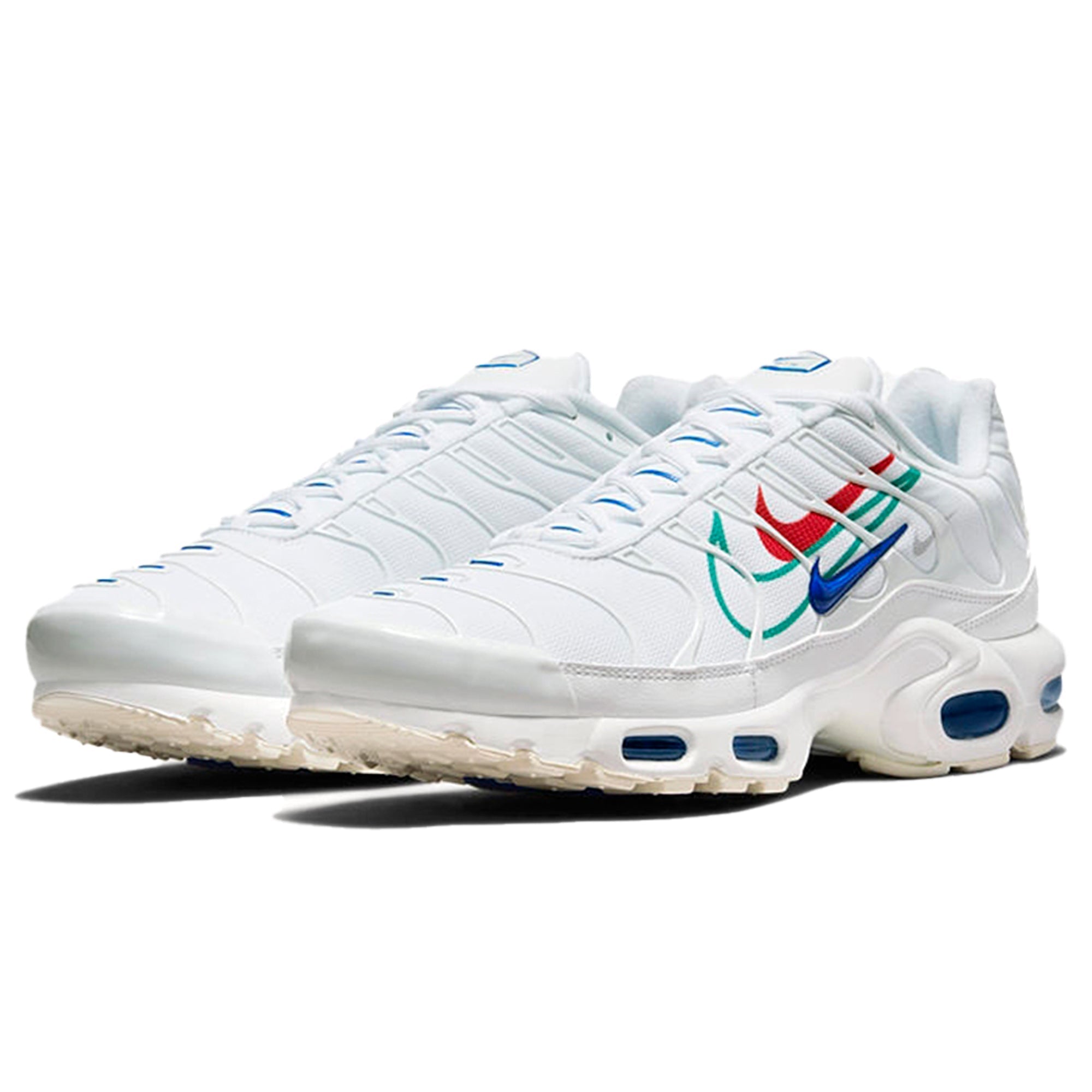 Air Max Plus TN Multi Swoosh White