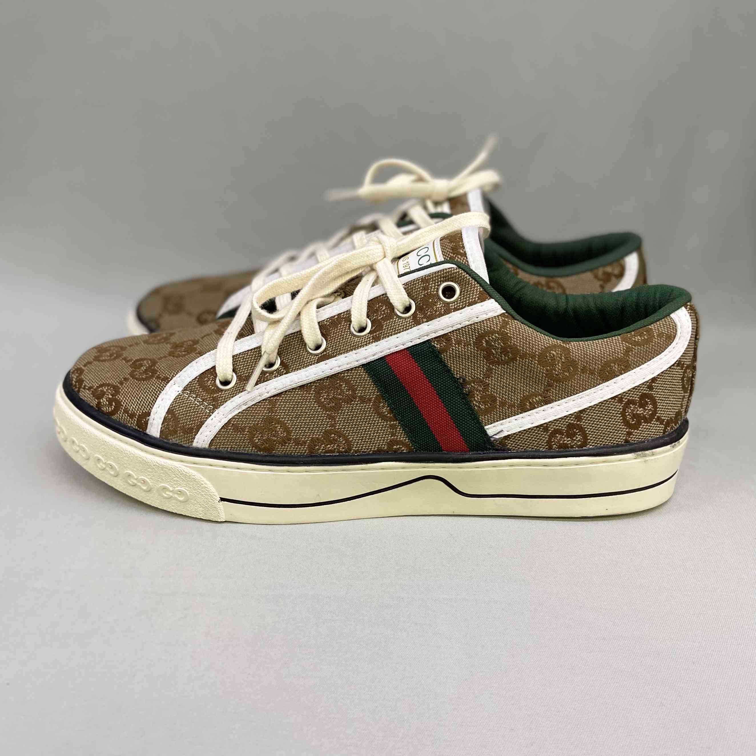 Men's GG Gucci Tennis 1977 Beige