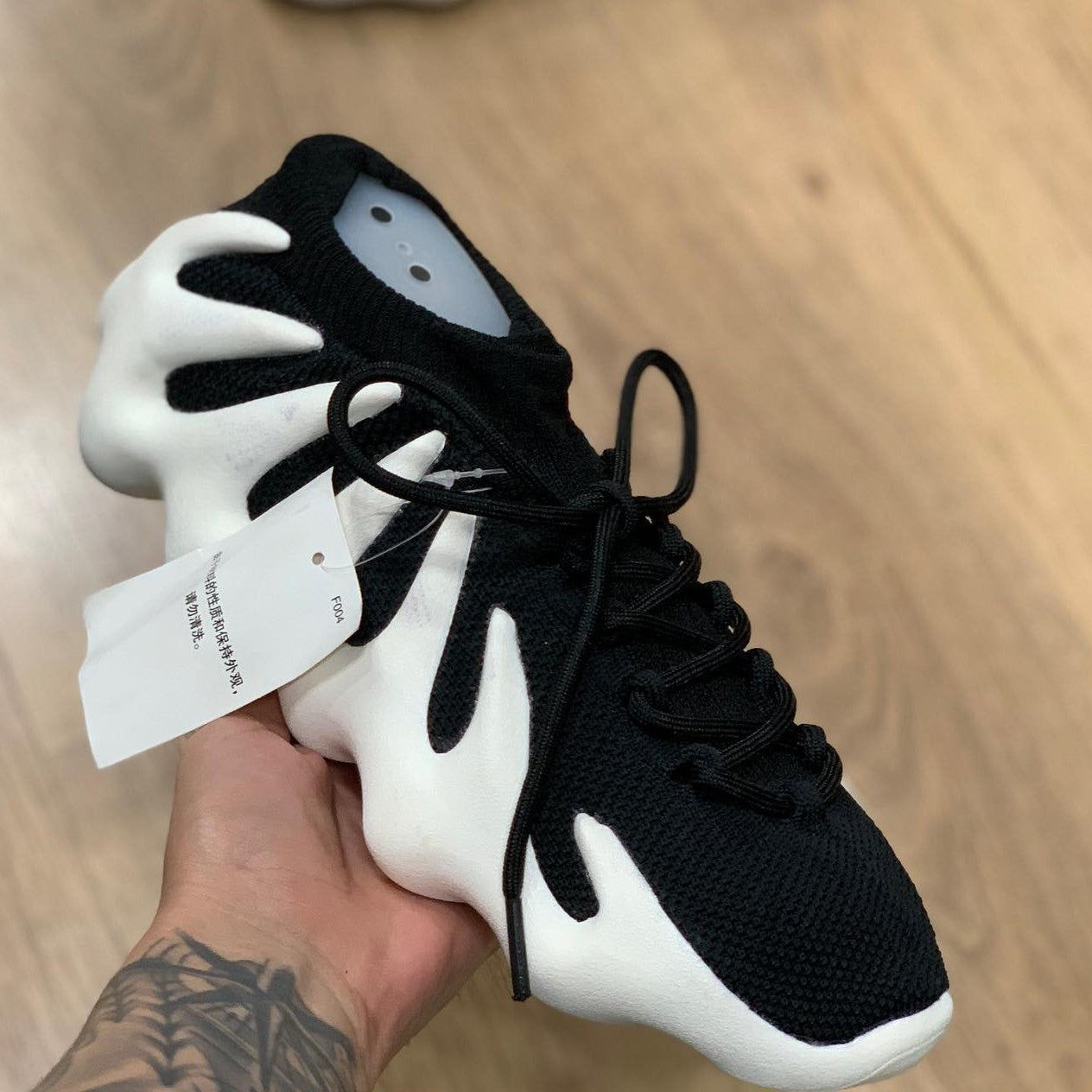Yeezy 450 Black And White
