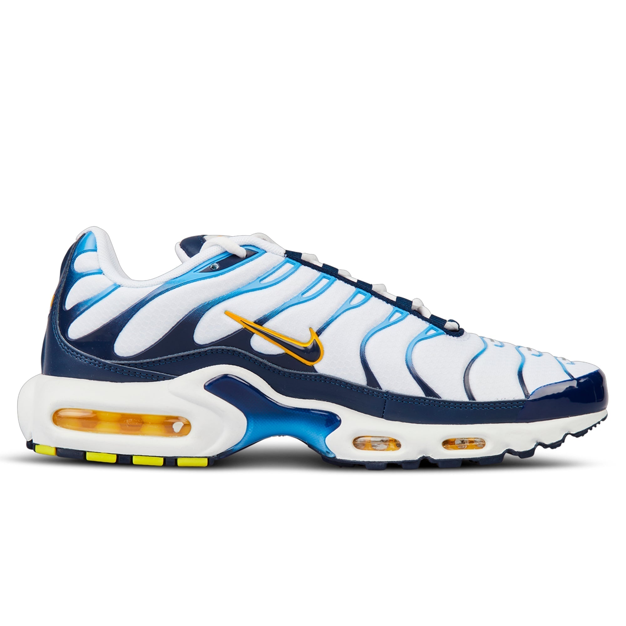 Air Max Plus TN White Navy Gold