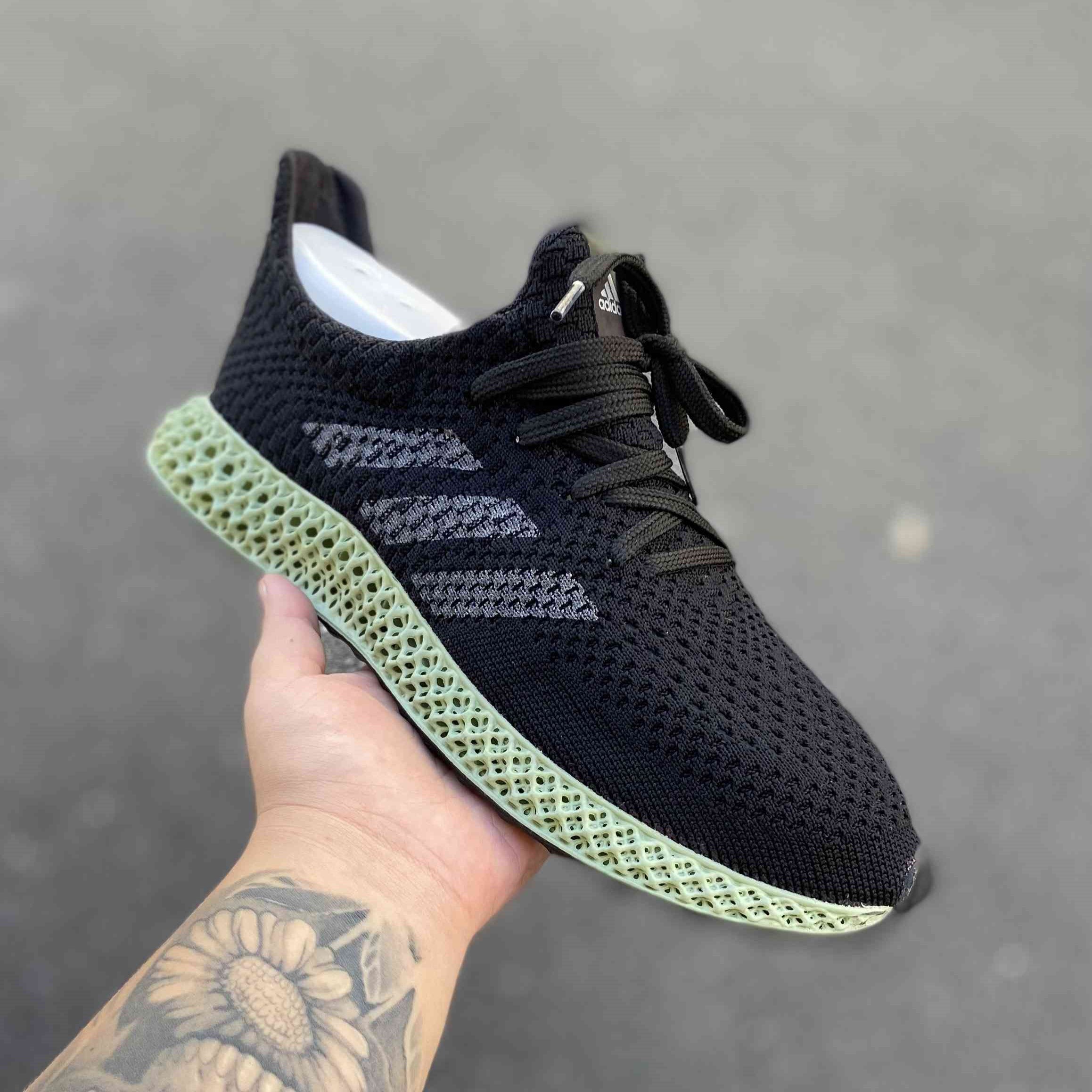 Futurecraft 4D Black Green