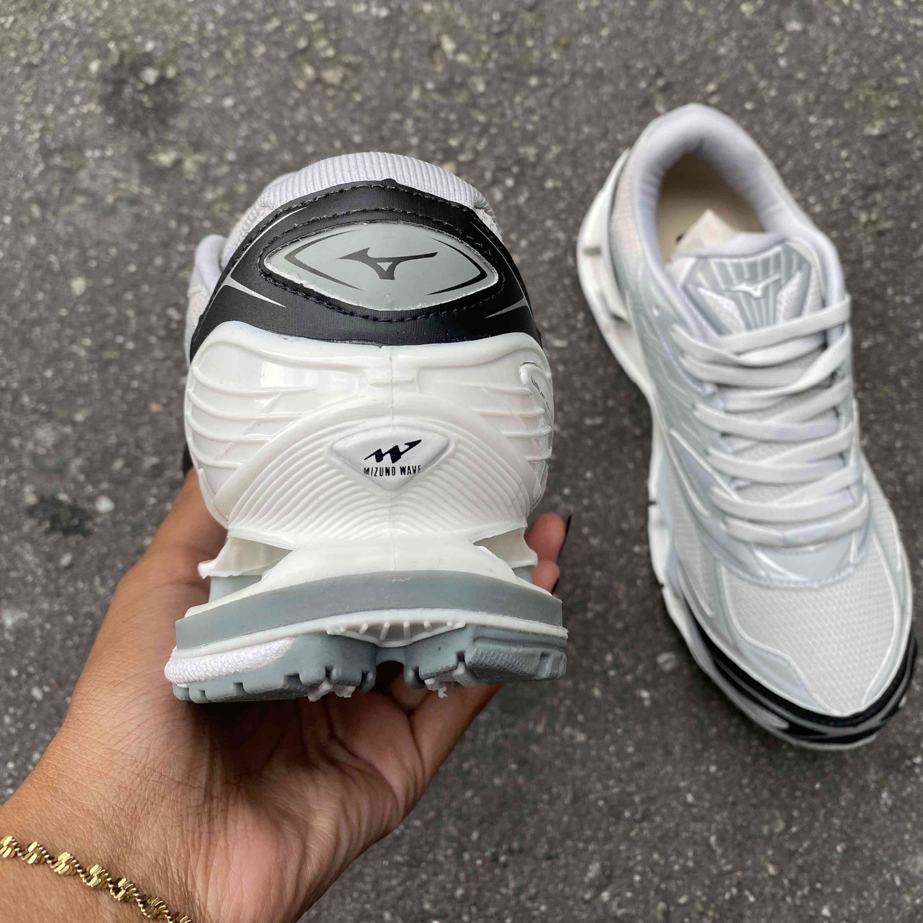 Wave Prophecy LS White Grey