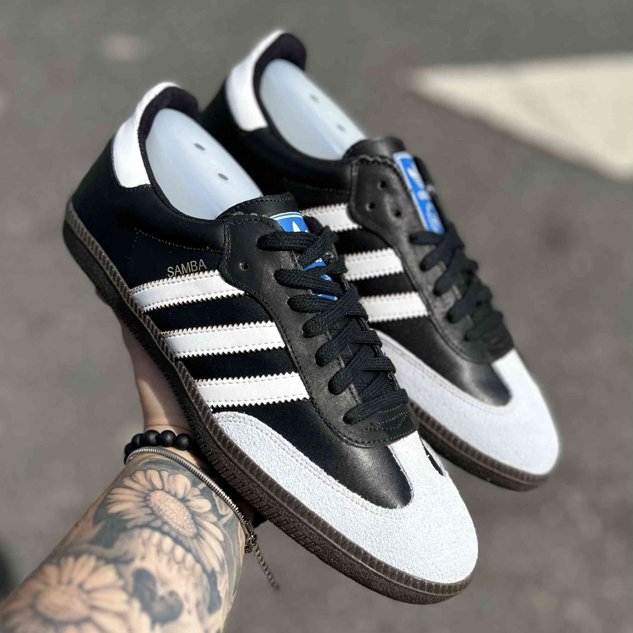 Samba OG J Black White Gum