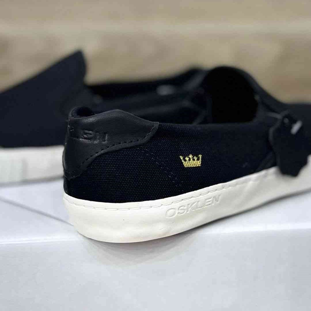 Canvas Slip On Black