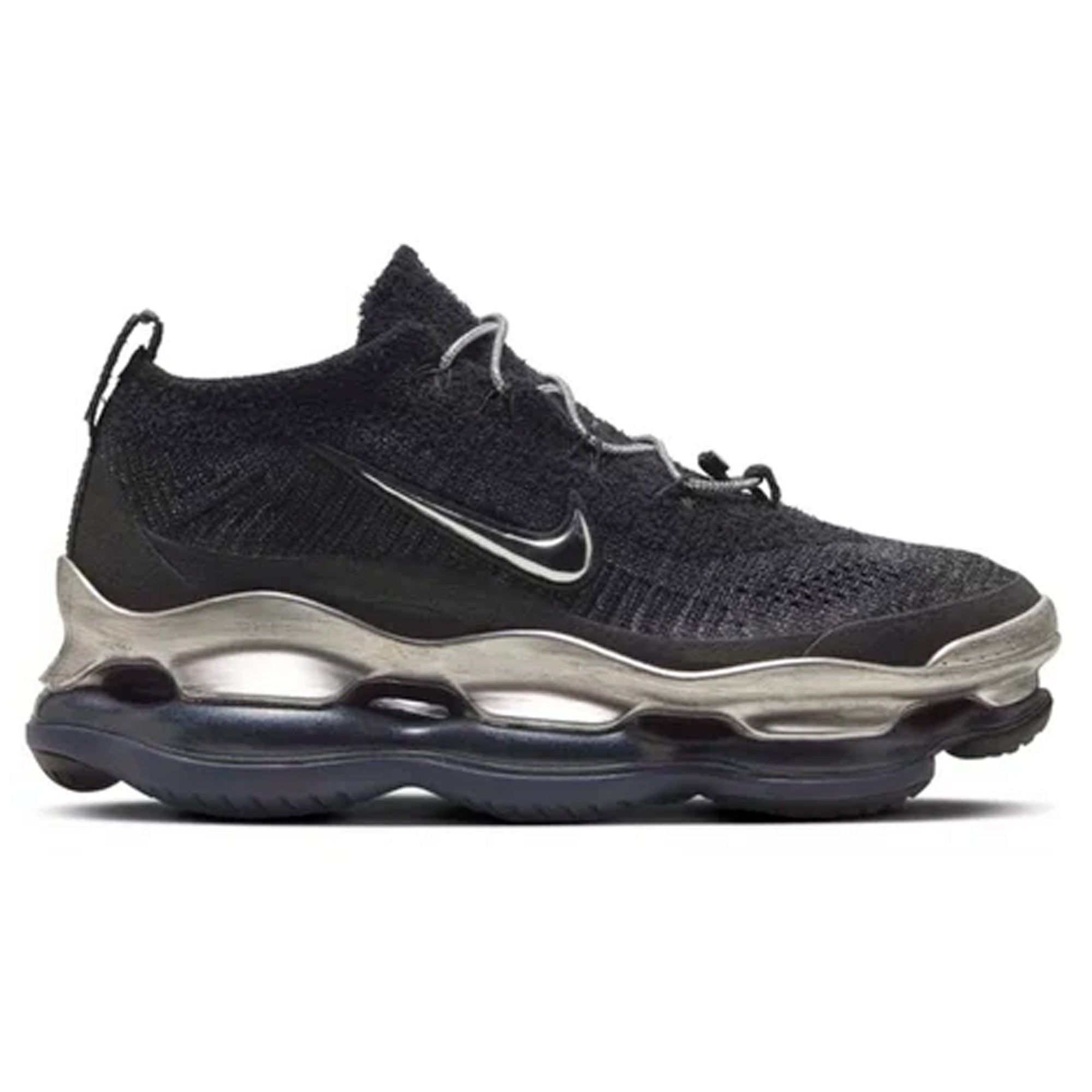 Air Max Scorpion Flyknit Black Metallic Silver