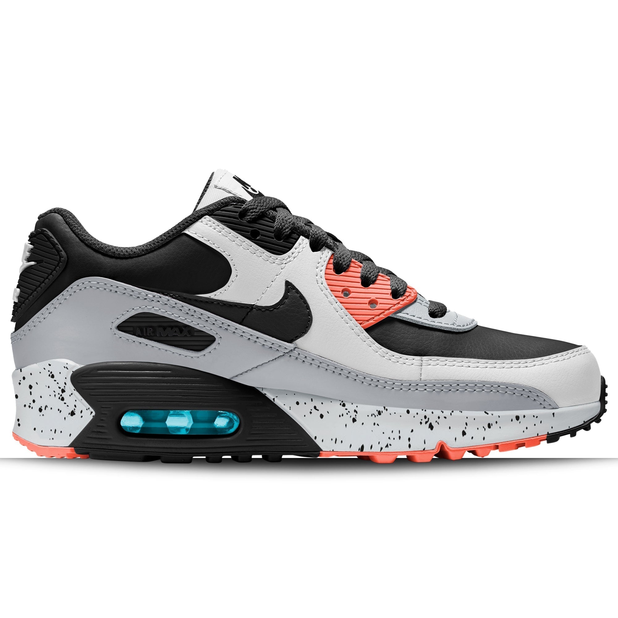 Air Max 90 White Turf Orange Black Grey