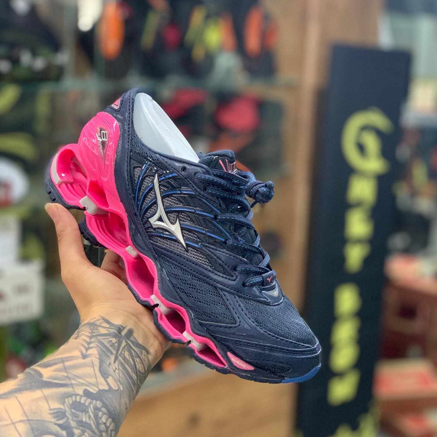 Wave Prophecy 8 Blue Pinkred Silver