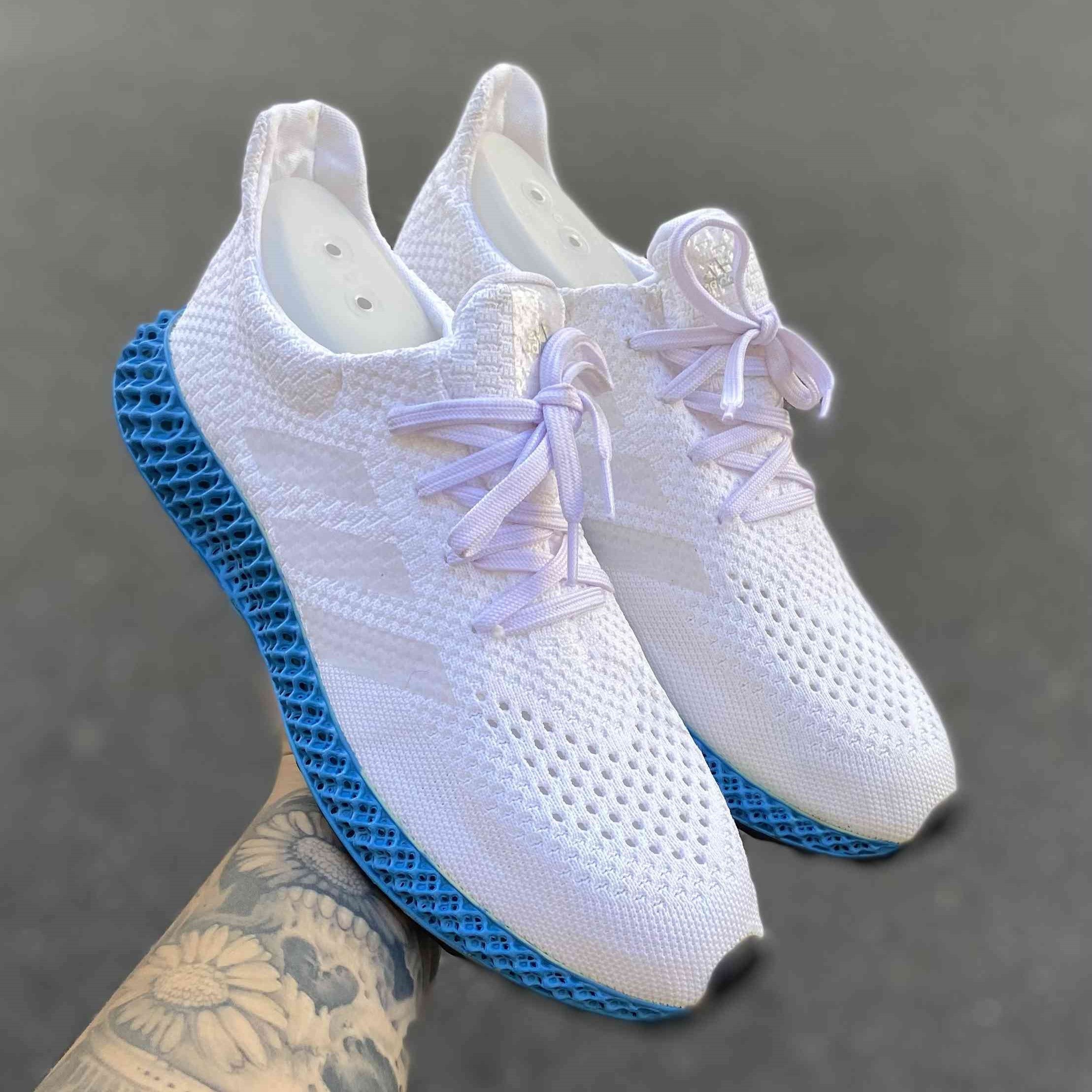 Futurecraft 4D White Blue