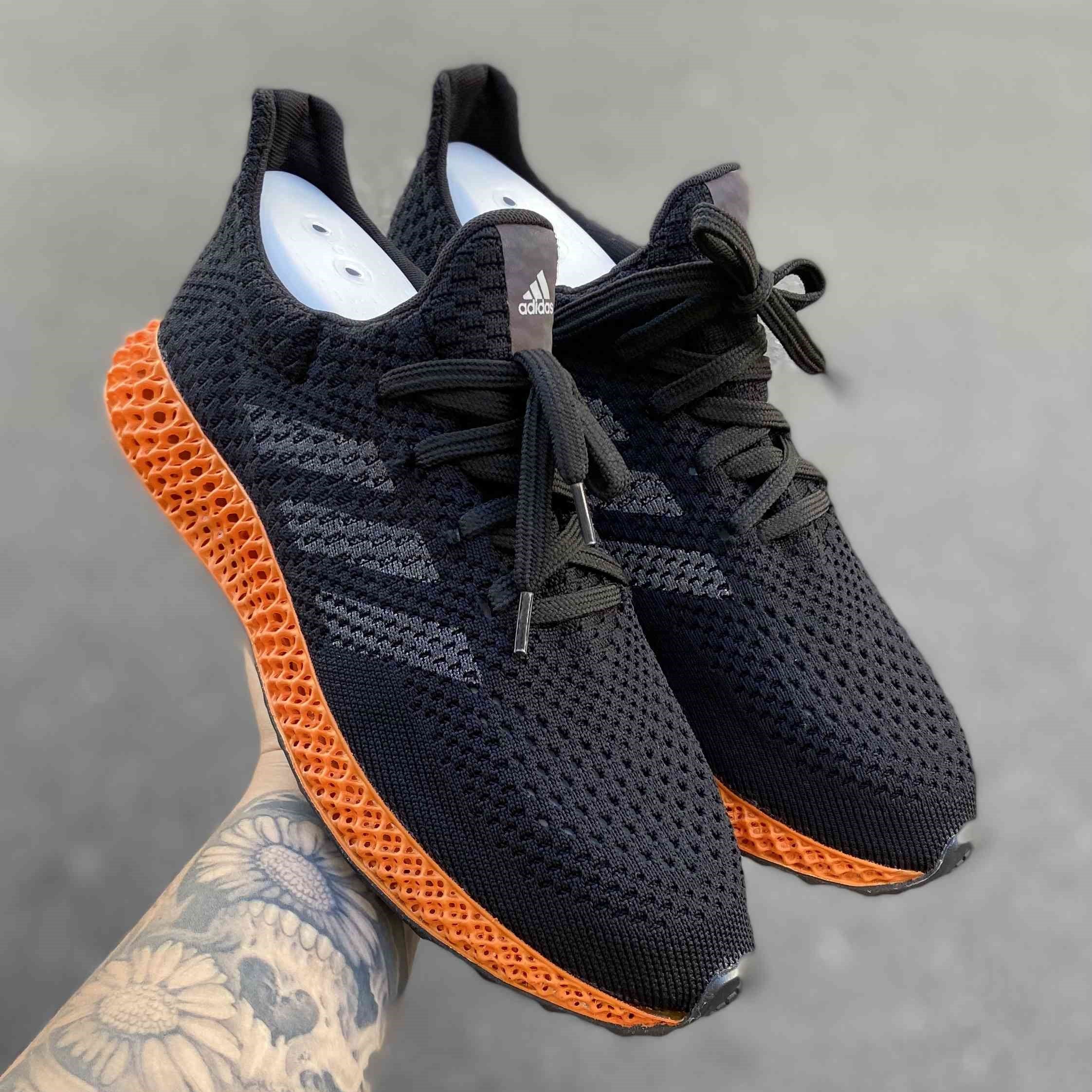 Futurecraft 4D Black Orange
