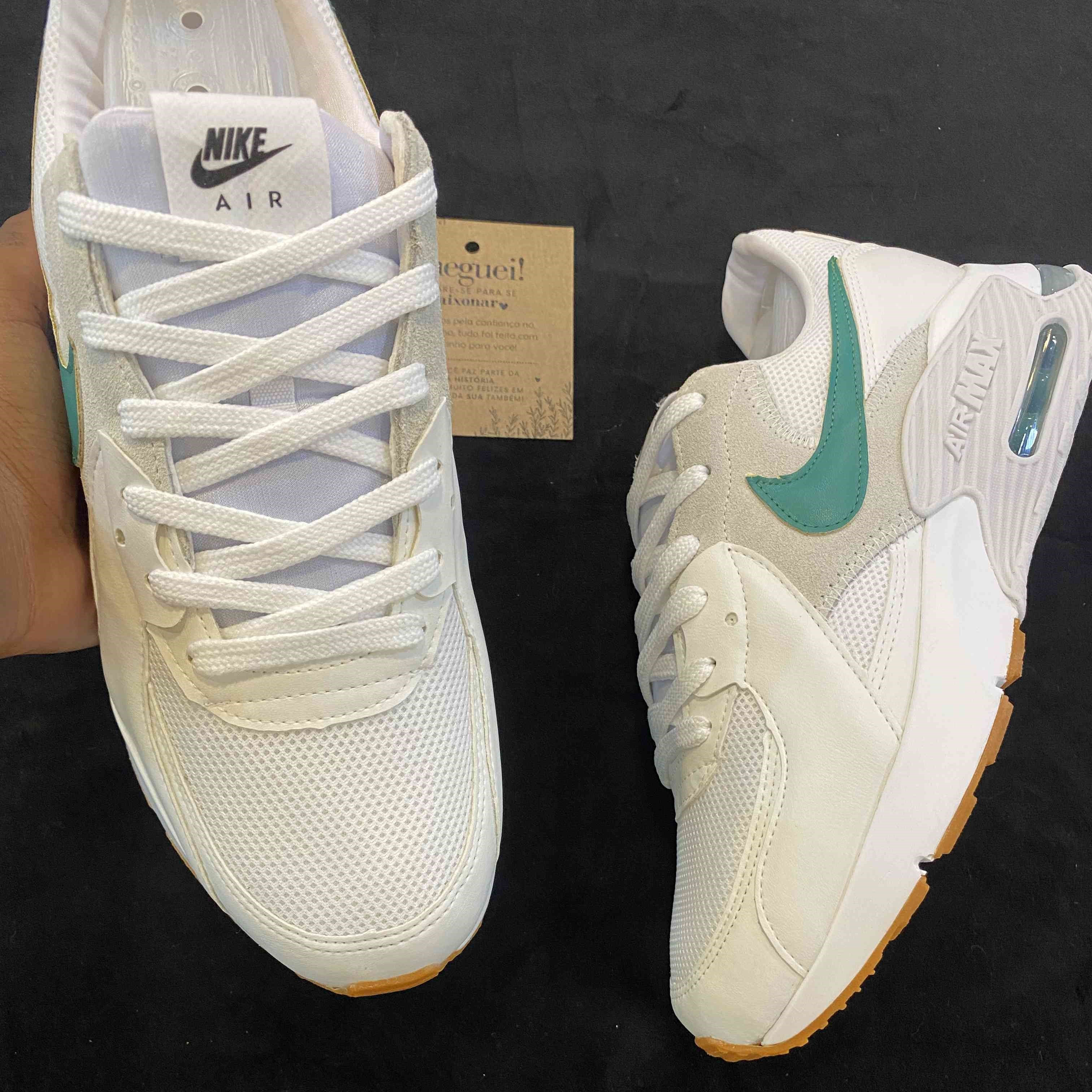 Air Max Excee First Use White Grey Green