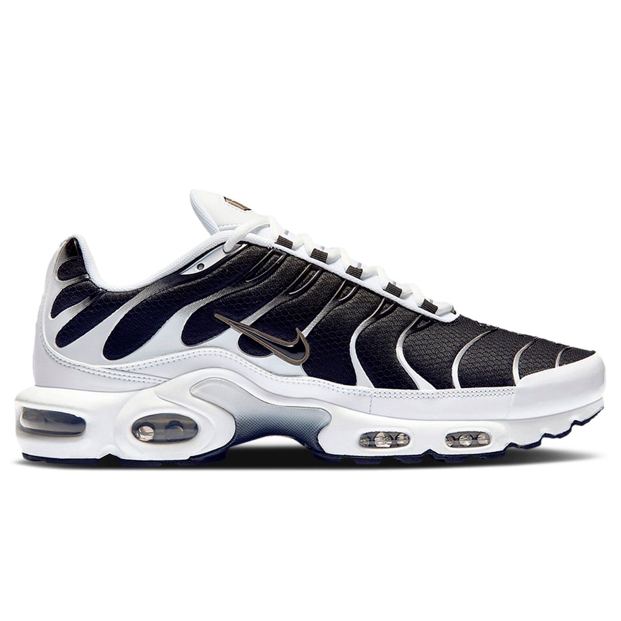Air Max Plus TN White Black Metallic Pewter