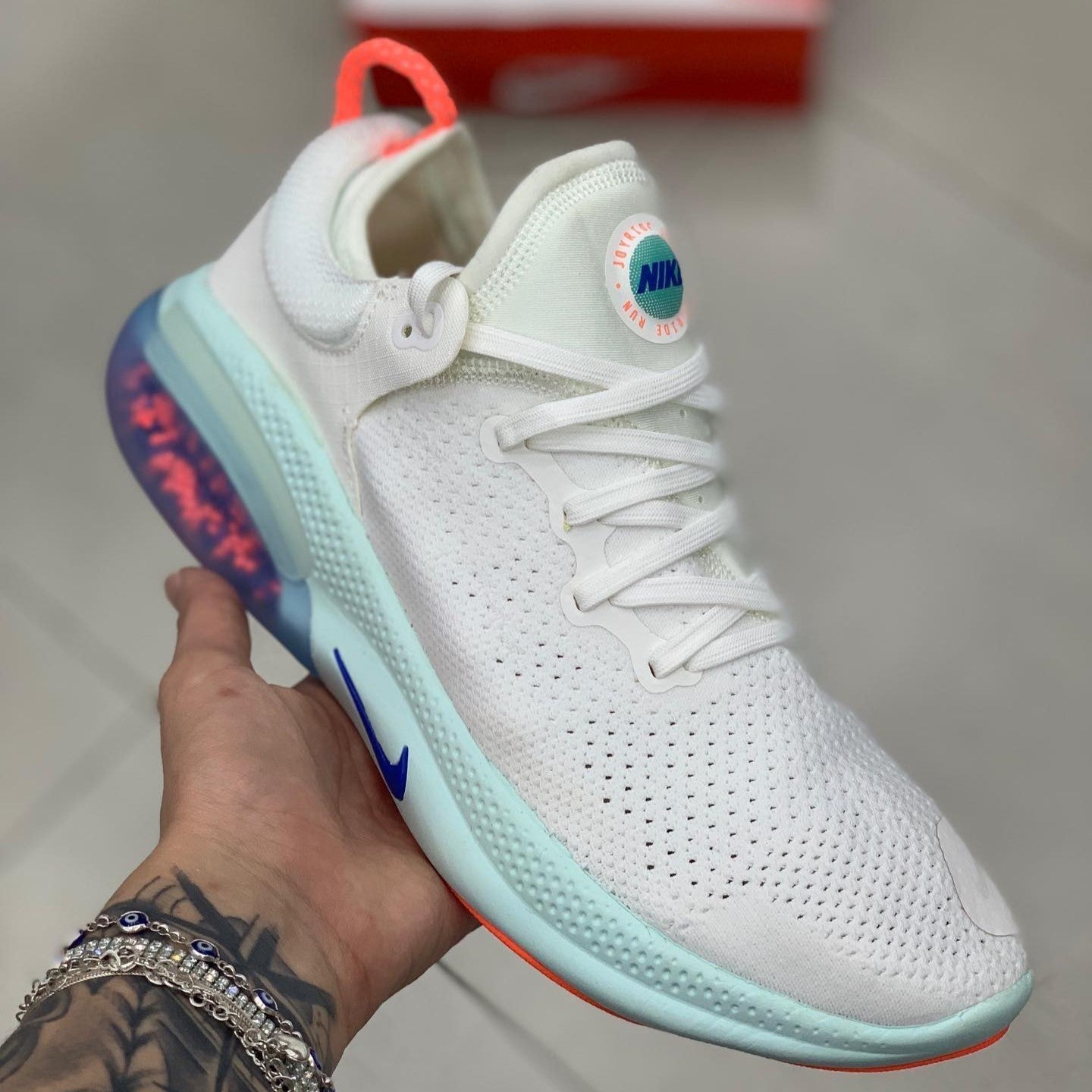 Joyride Run Flyknit White Sail