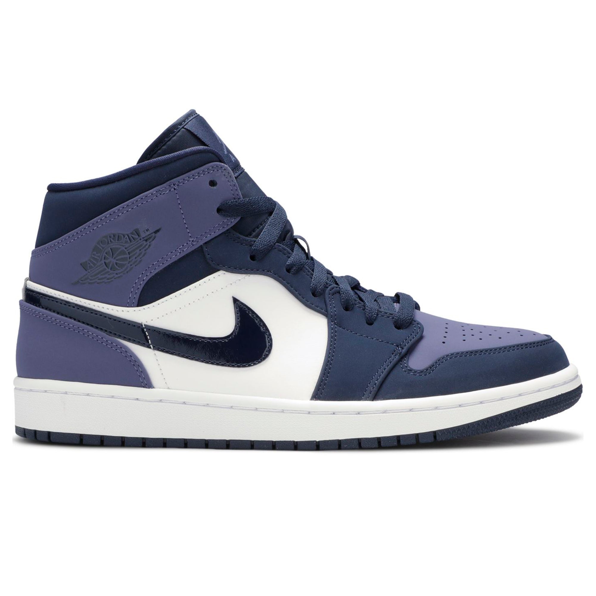 Air Jordan 1 Mid Obsidian Sanded Purple