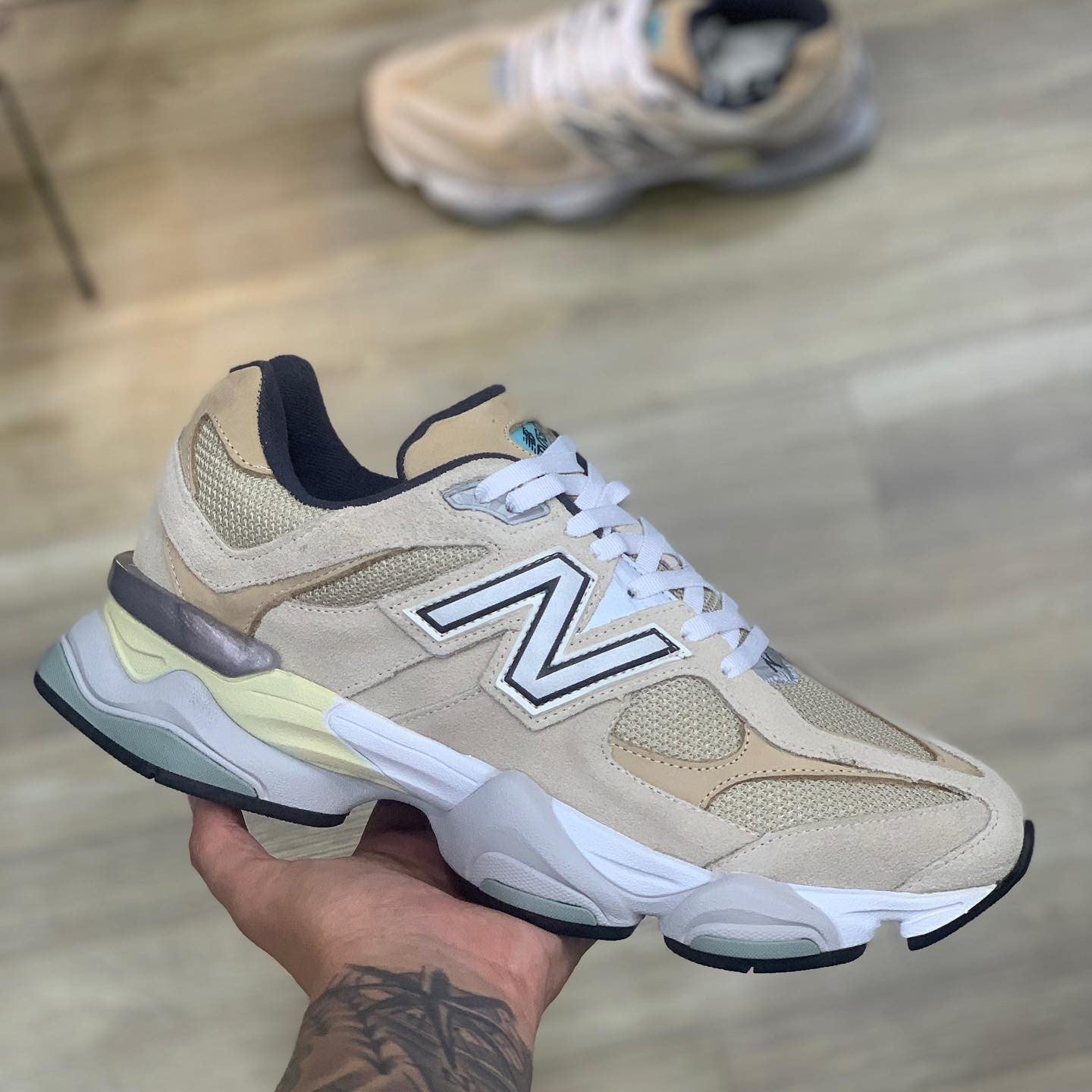 New Balance 9060 Sea Salt Surf