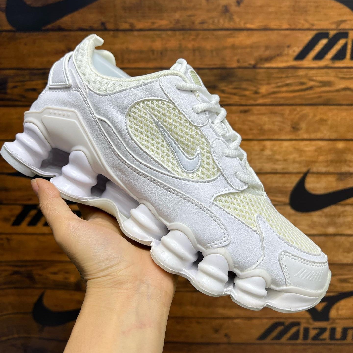 Shox TL Nova White Barely Grape