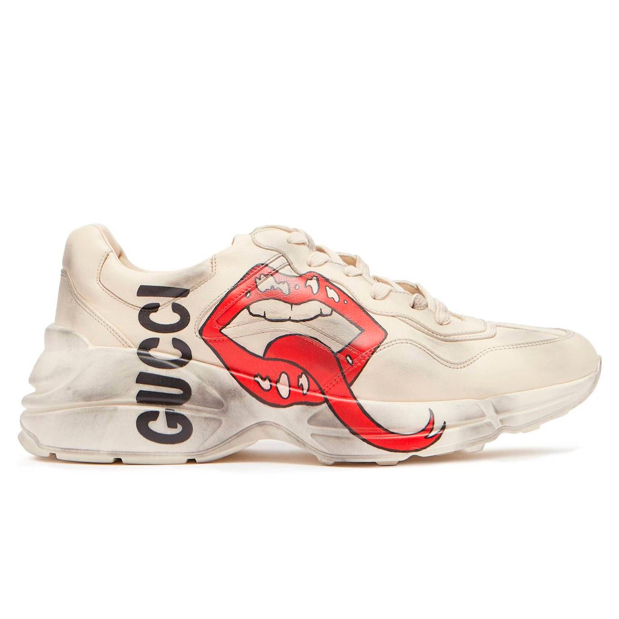 Rhyton With Mouth Print