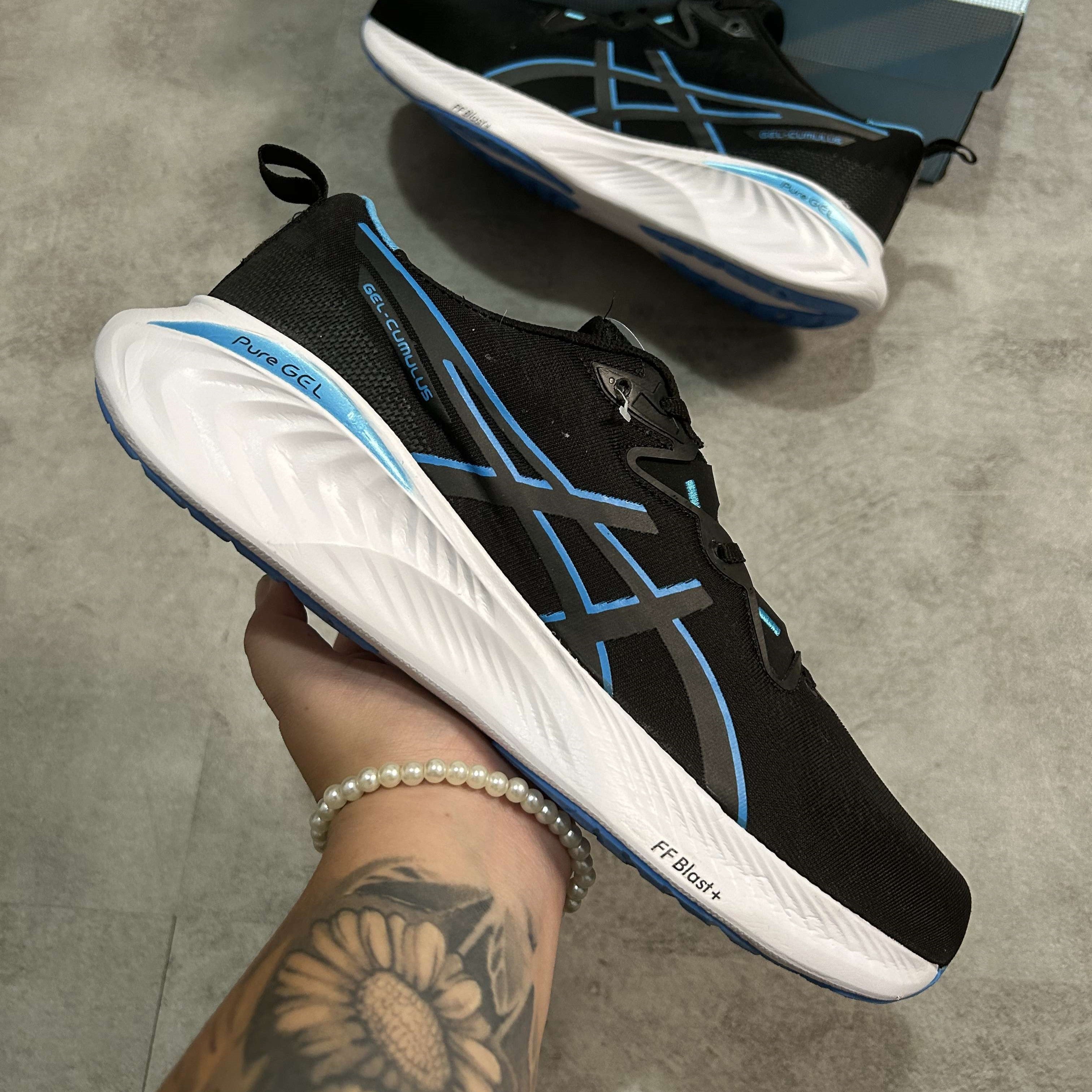 ASICS Gel-Cumulus 25 Black Blue