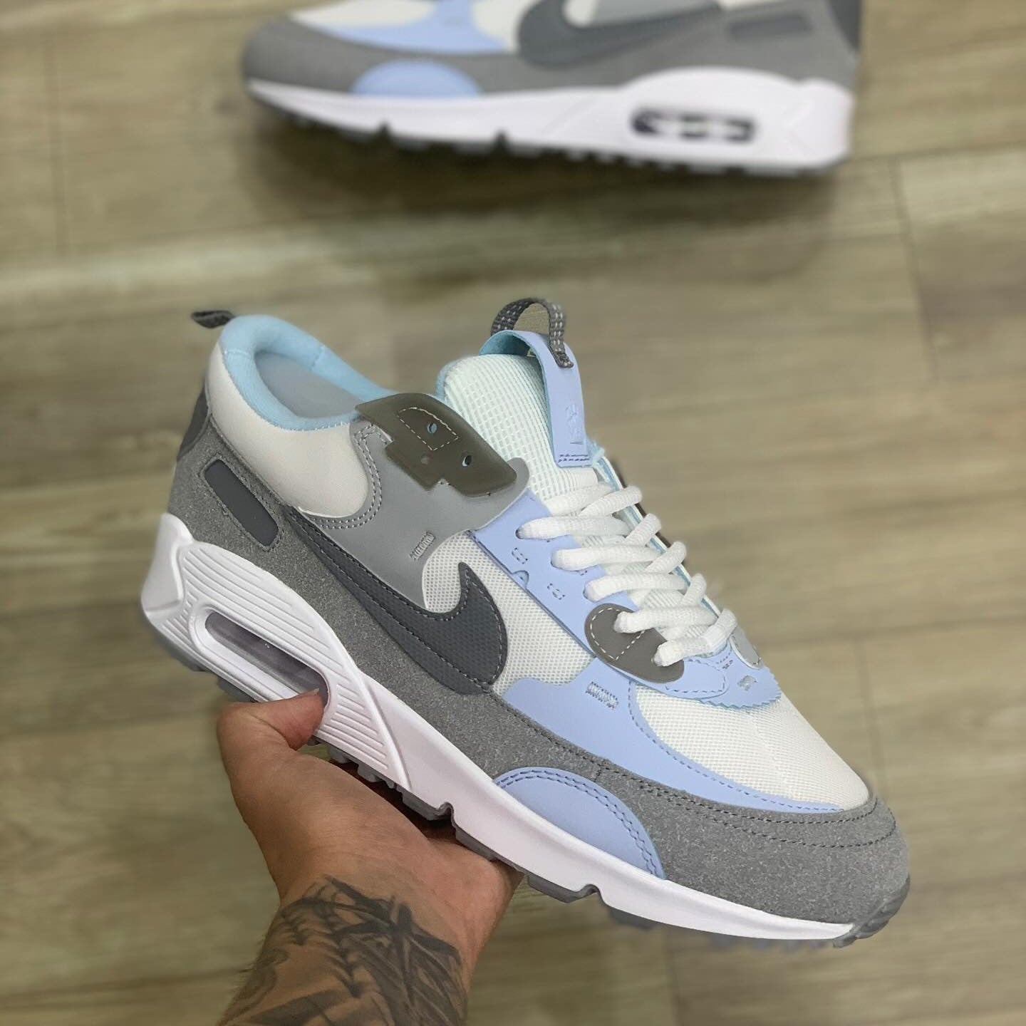 Air Max 90 Futura White Pure Platinum