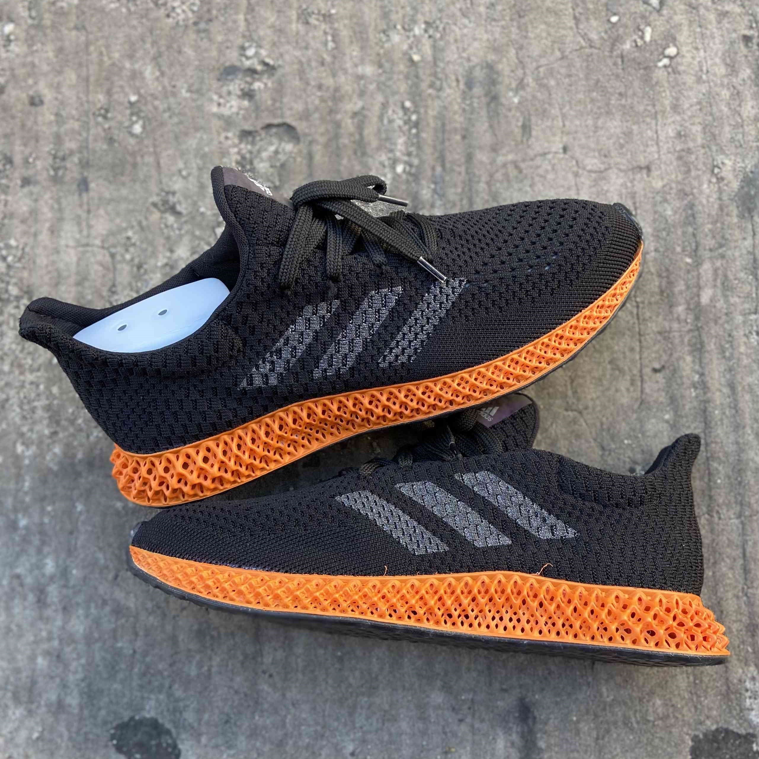 Futurecraft 4D Black Orange