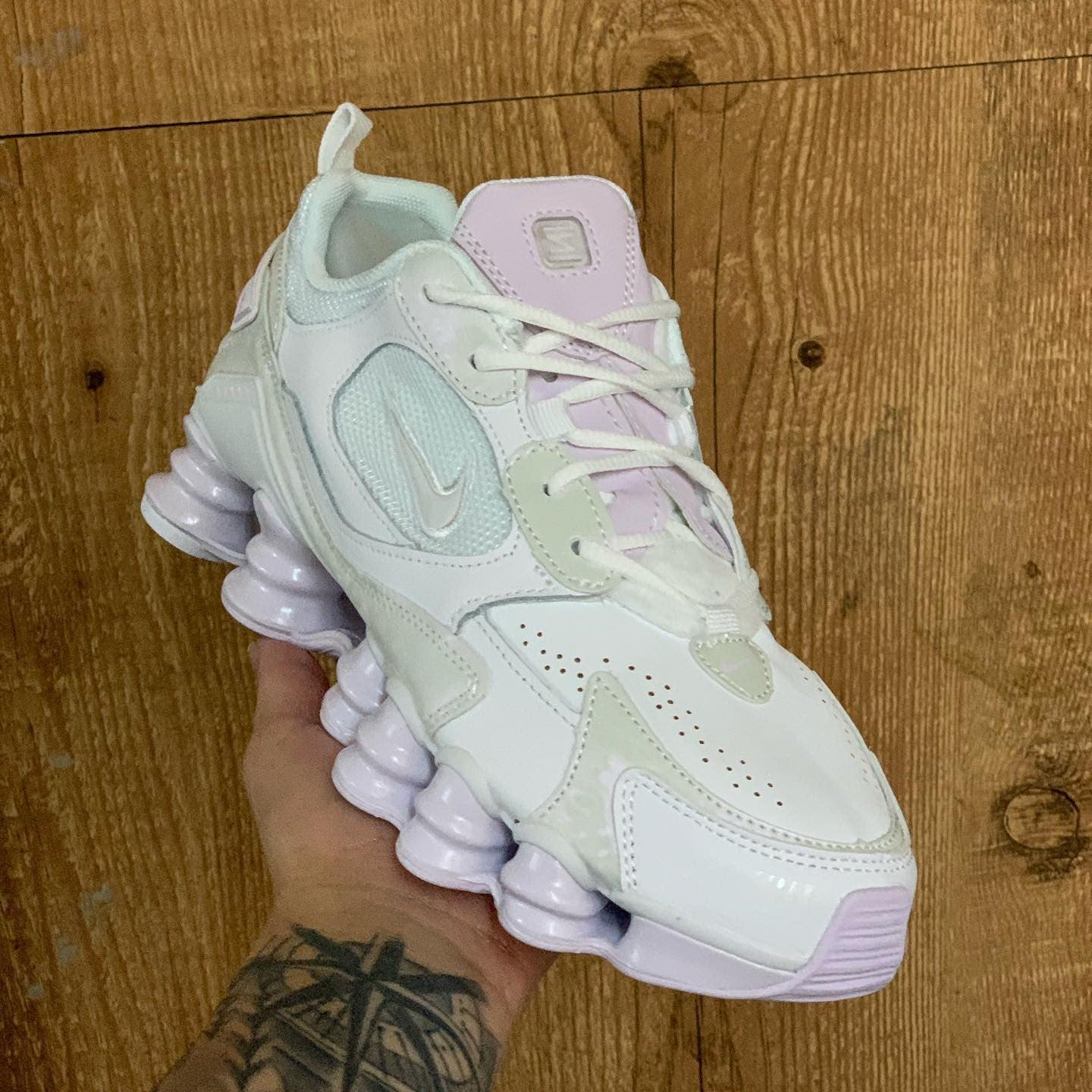 Shox TL Nova White Barely Grape