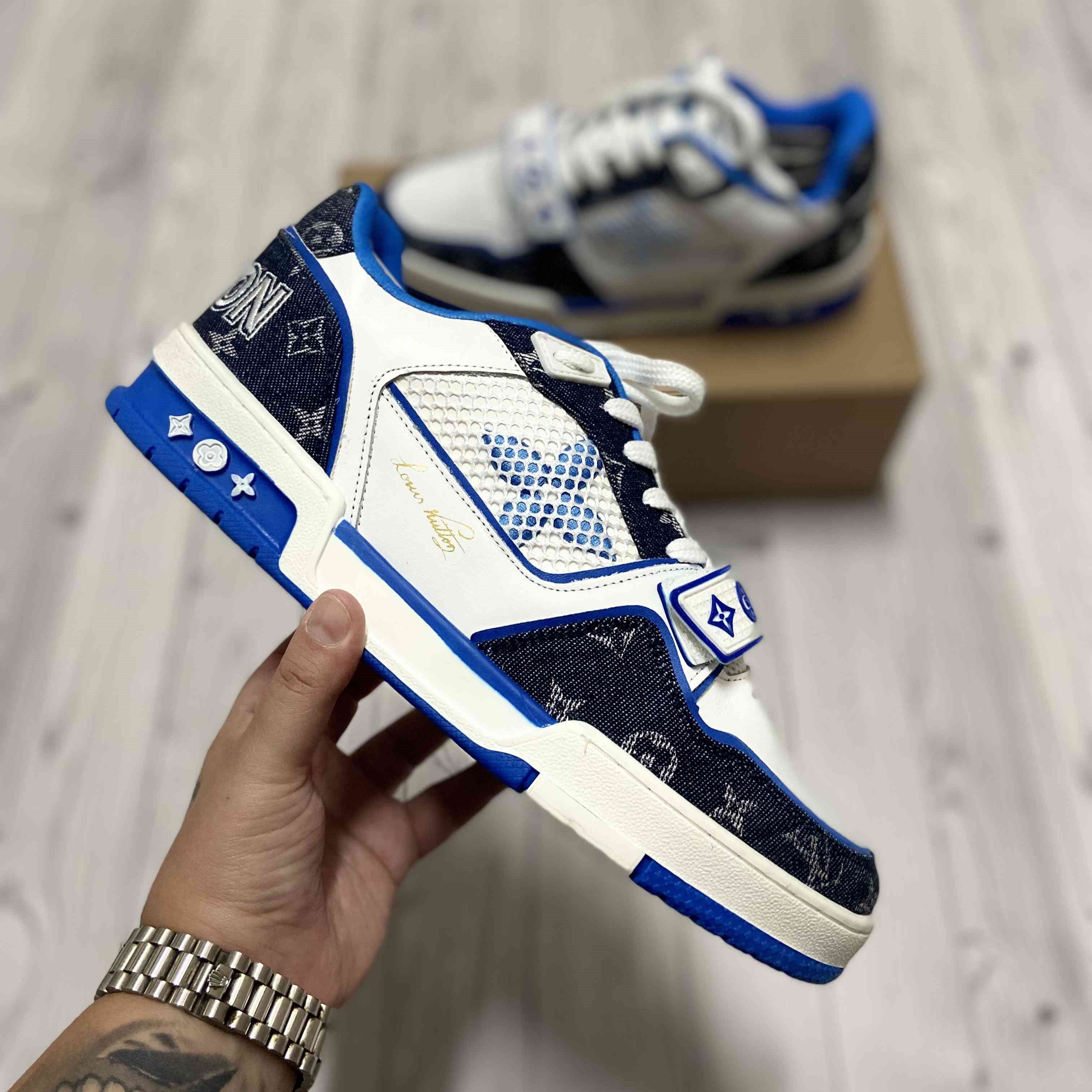 LV Trainer Monogram Denim