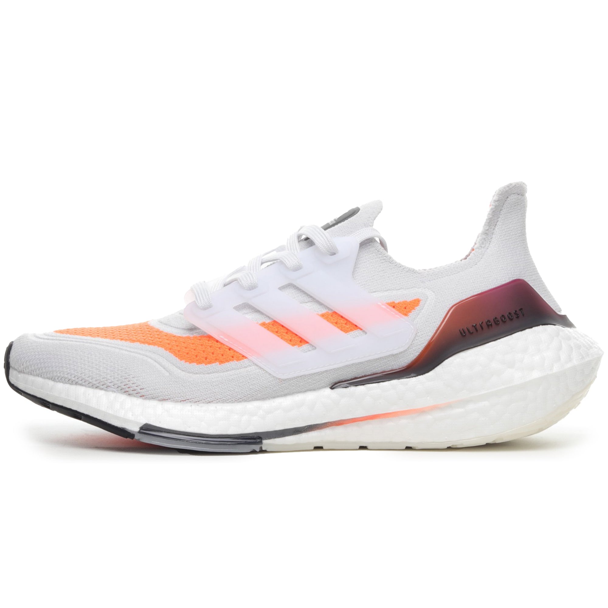 UltraBoost 21 Grey Screaming Orange