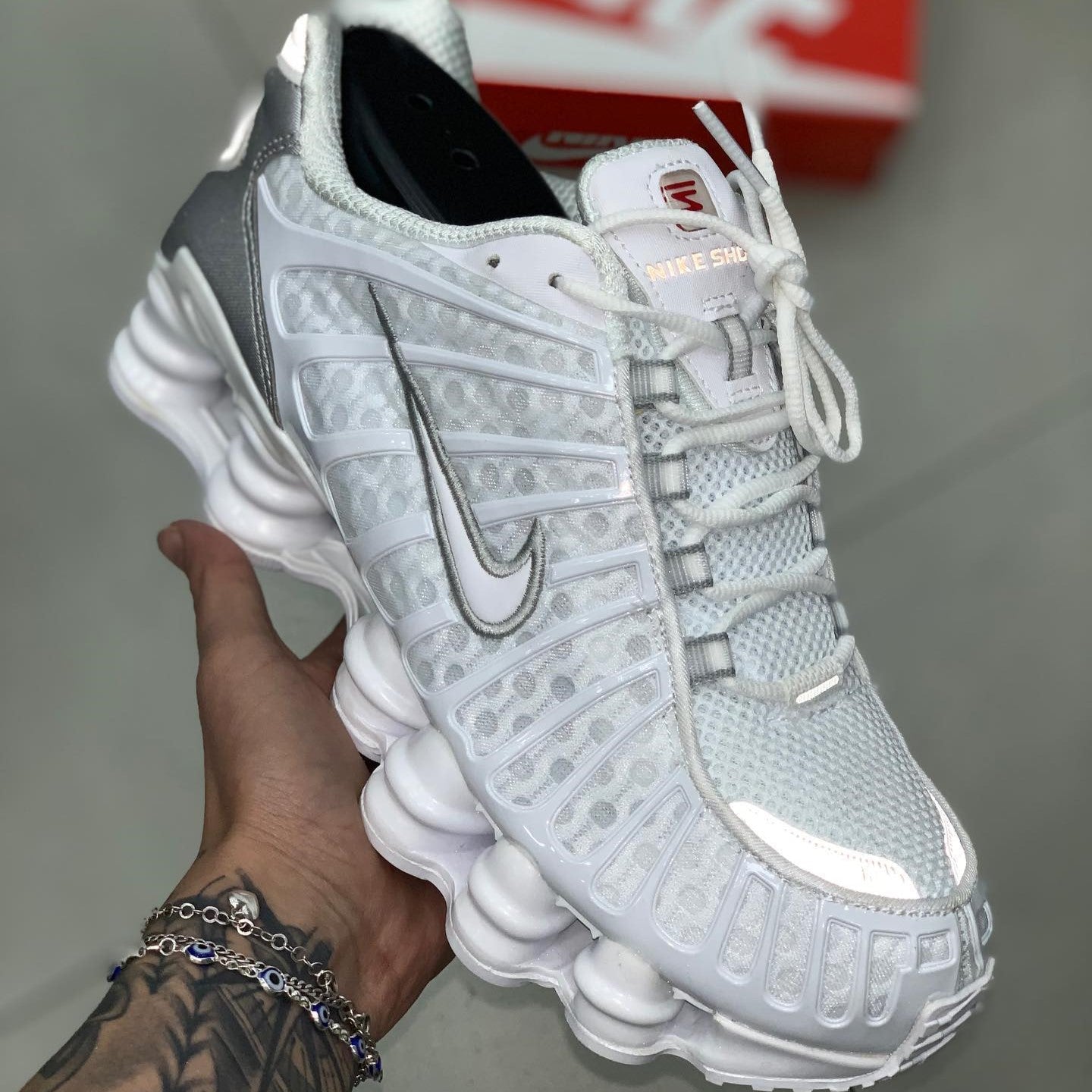 Shox TL Metallic Silver