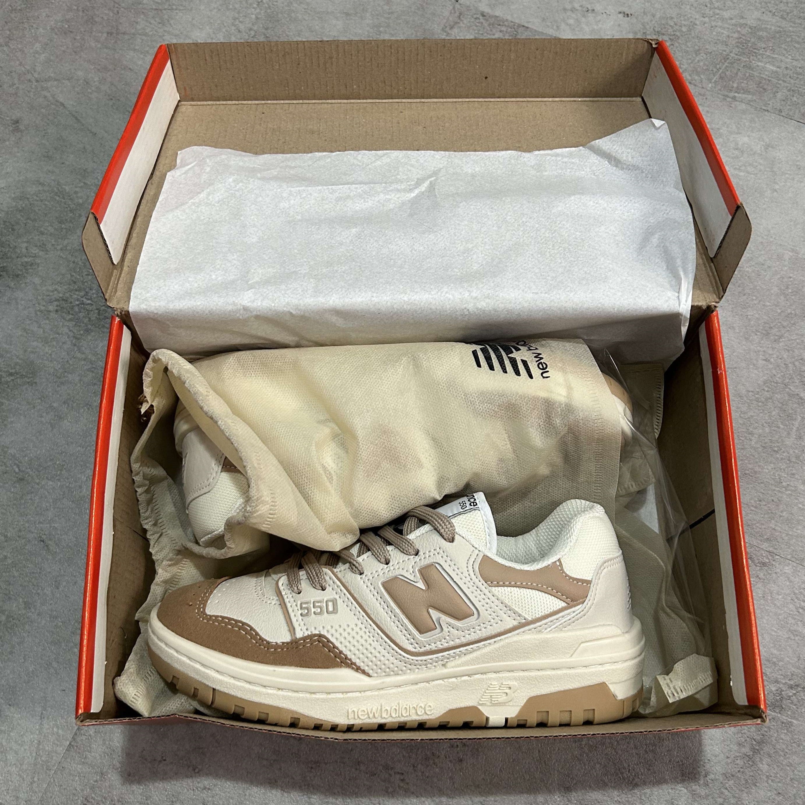 New Balance 550 White Incense Driftwood