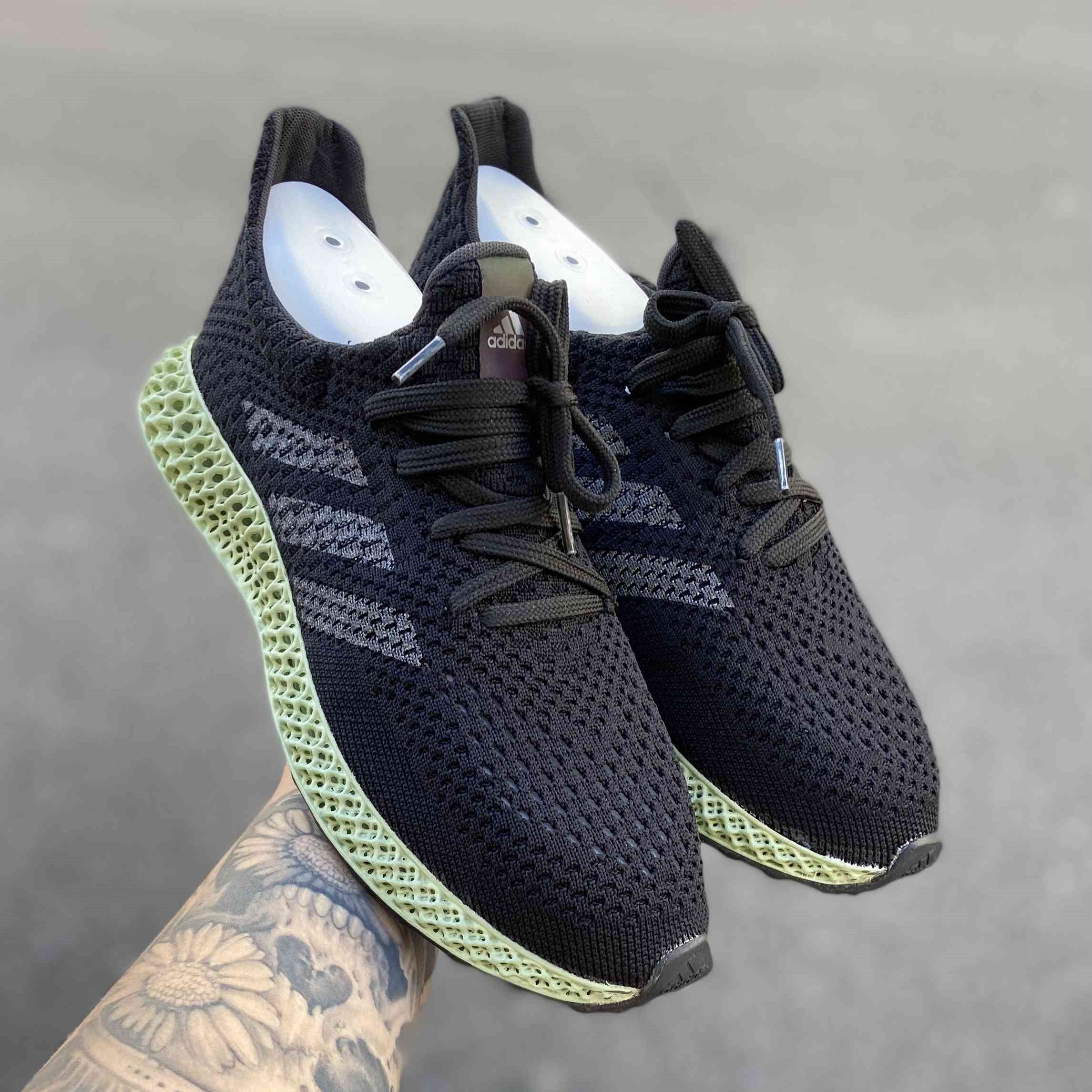 Futurecraft 4D Black Green
