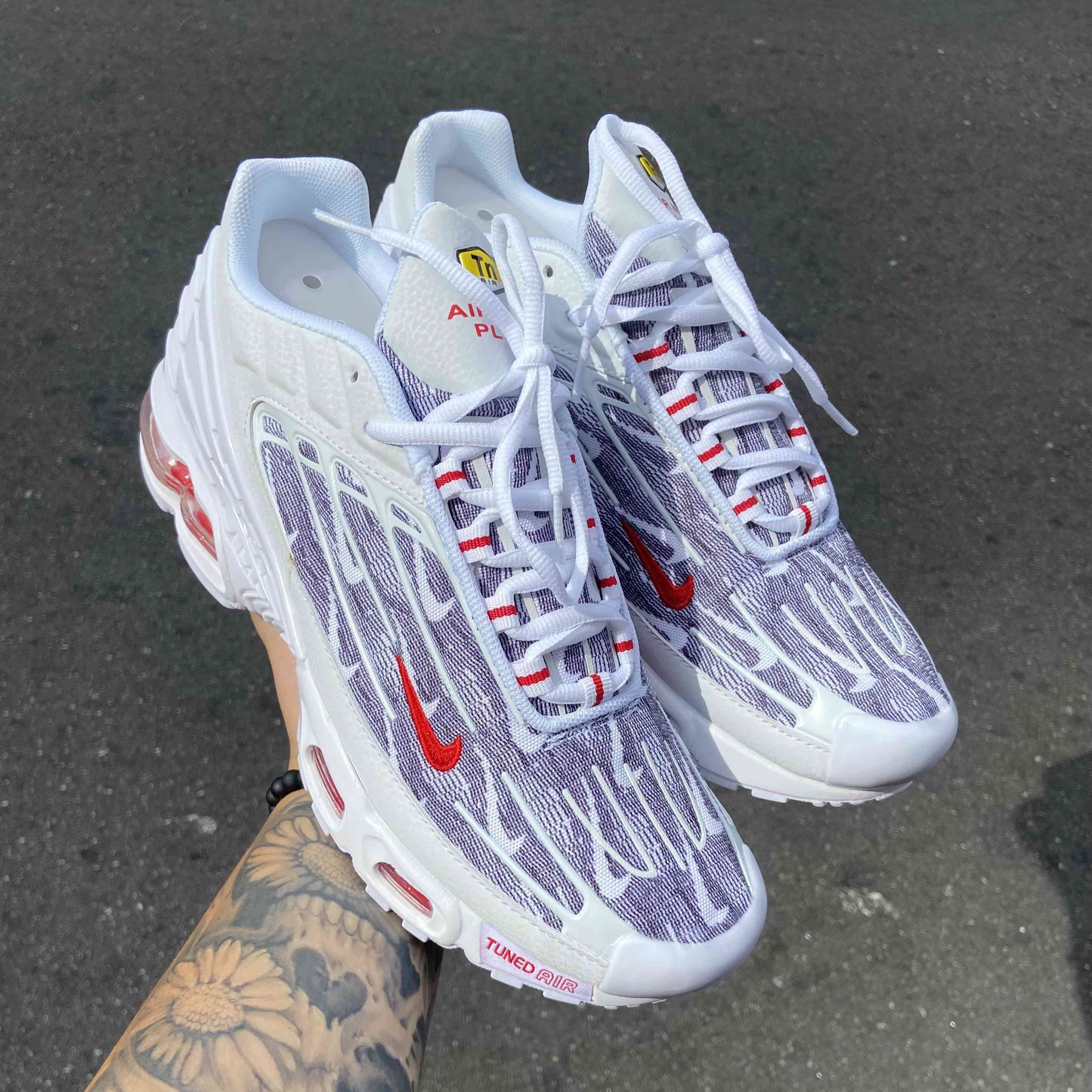 Air Max Plus TN 3 Topography Pack White