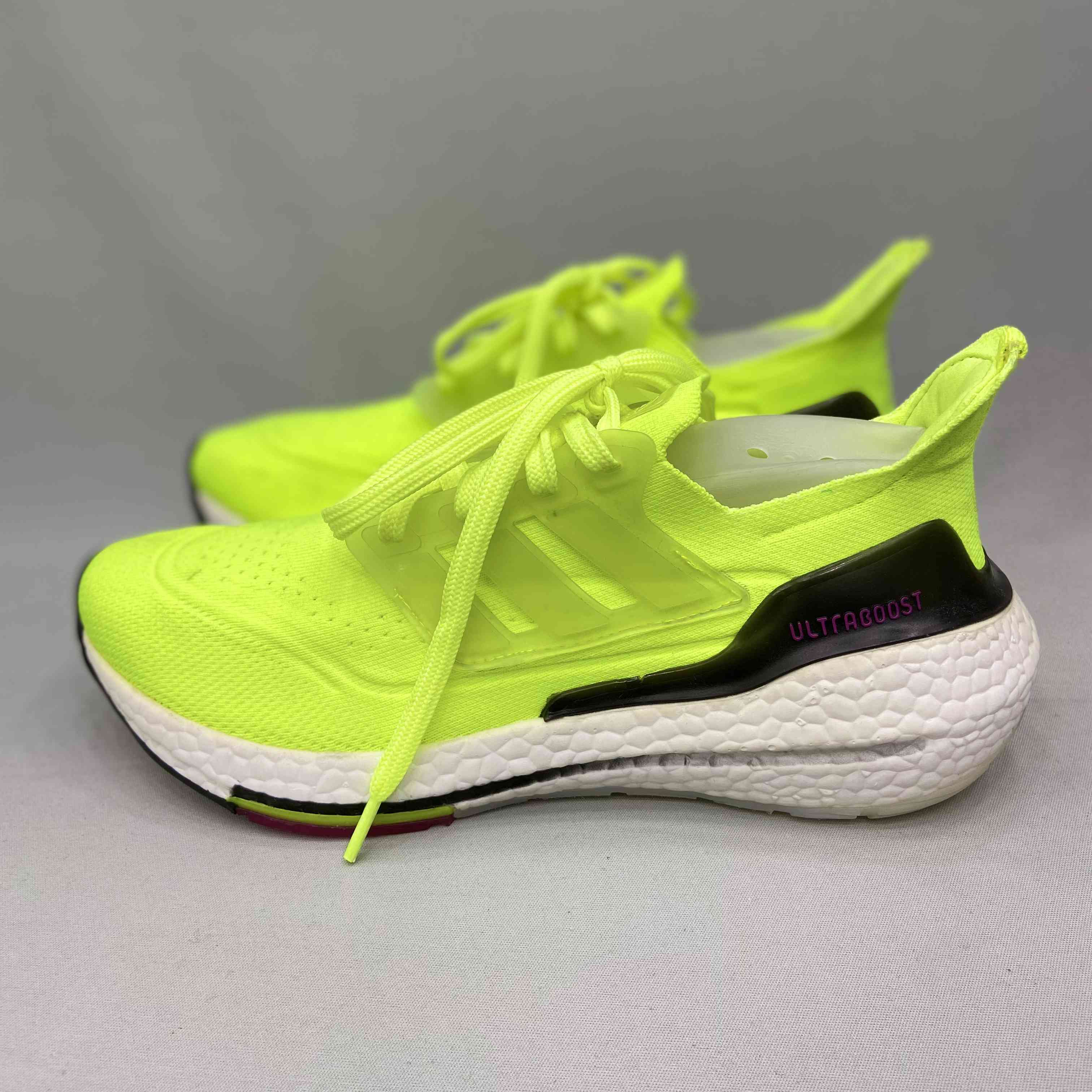 UltraBoost 21 Solar Yellow