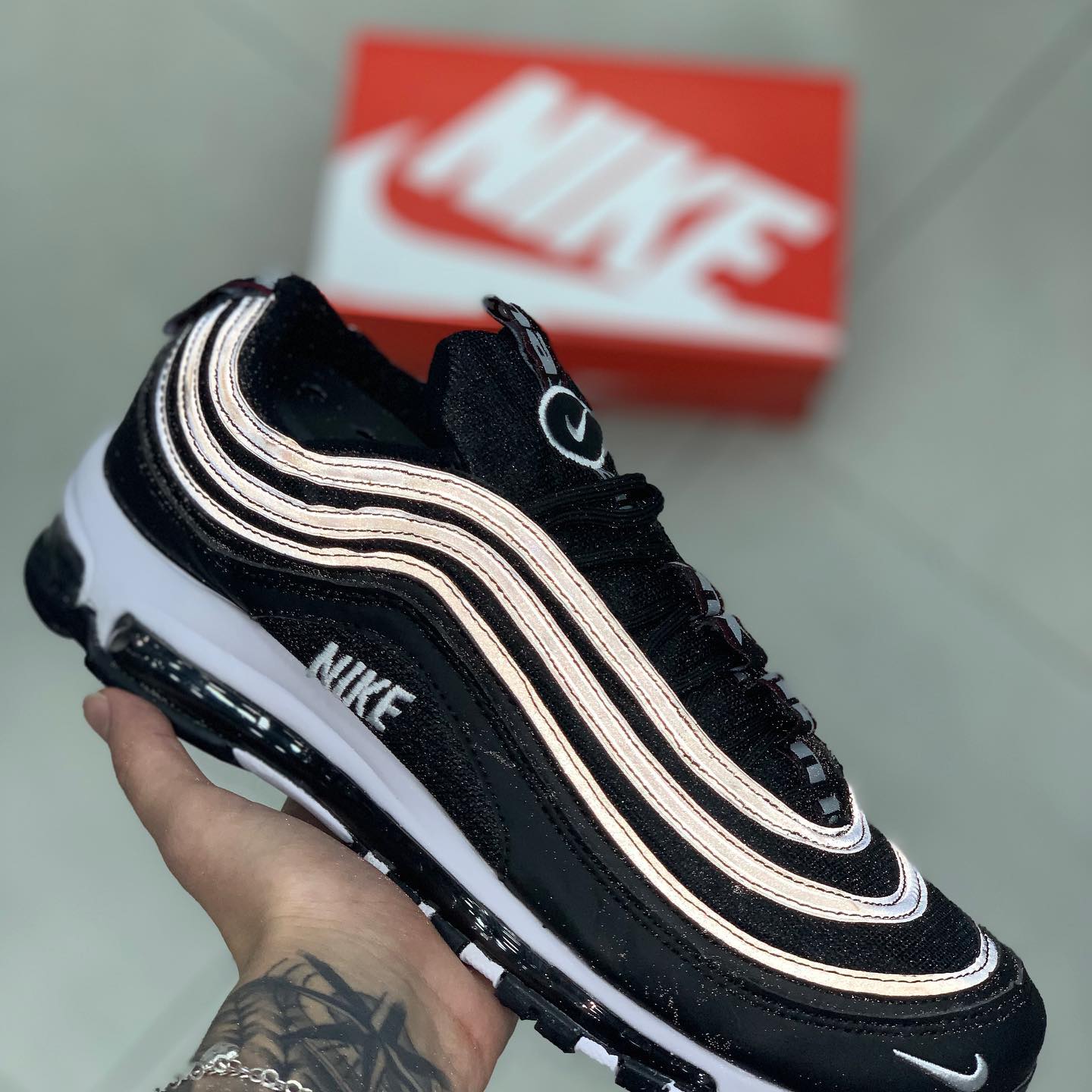 Air Max 97 Premium Black White