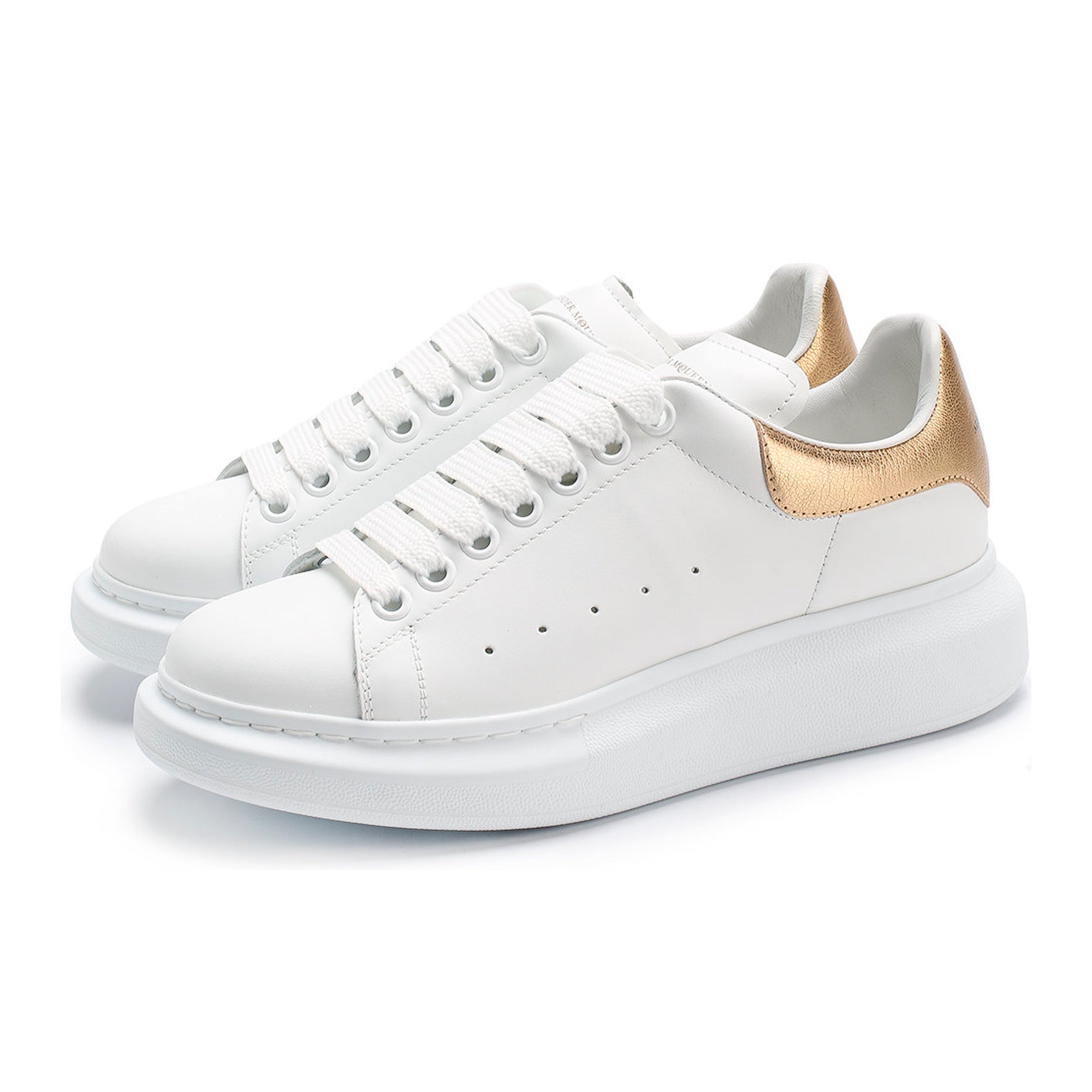 McQueen Oversized White Rose Gold