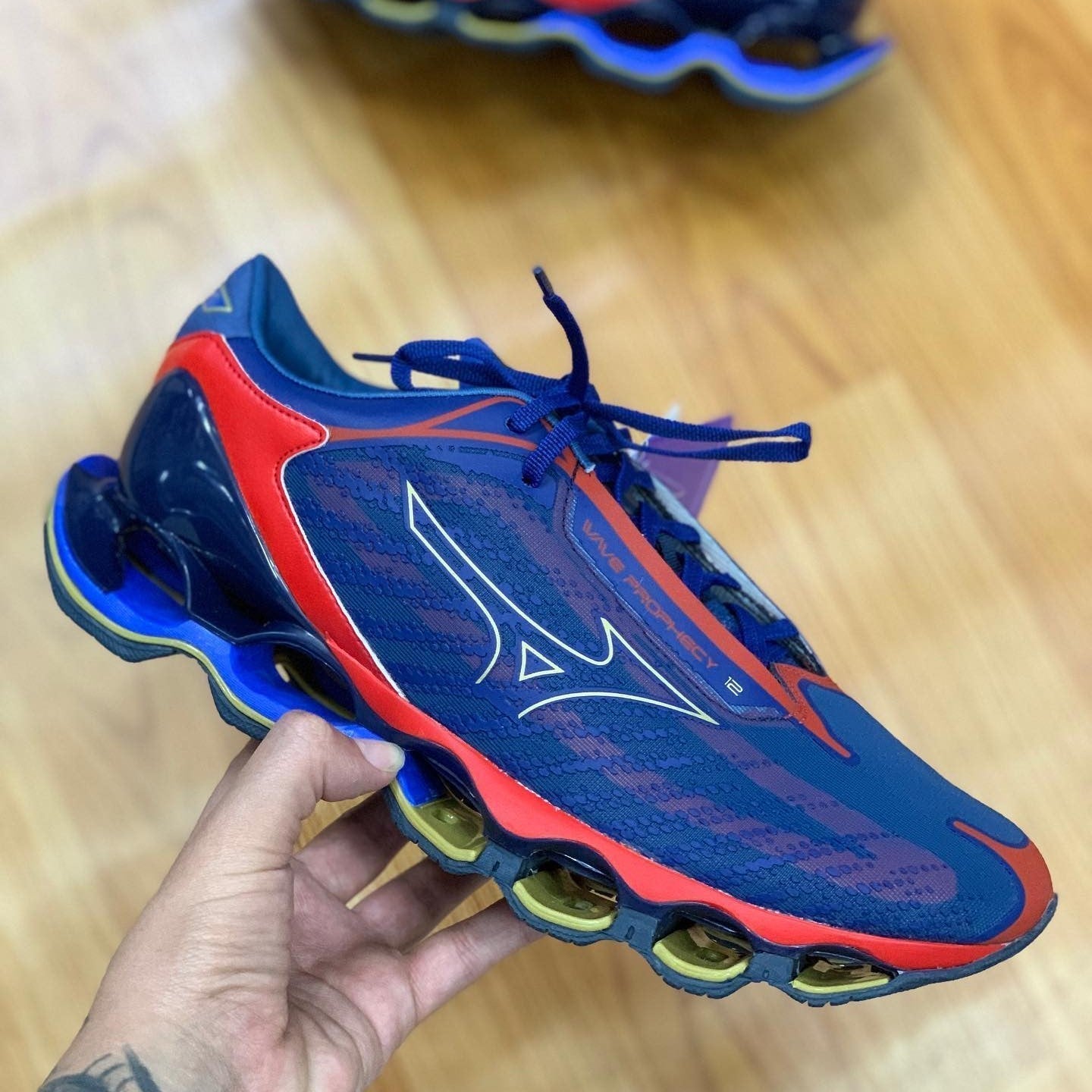 Wave Prophecy 12 Blue Red Gold