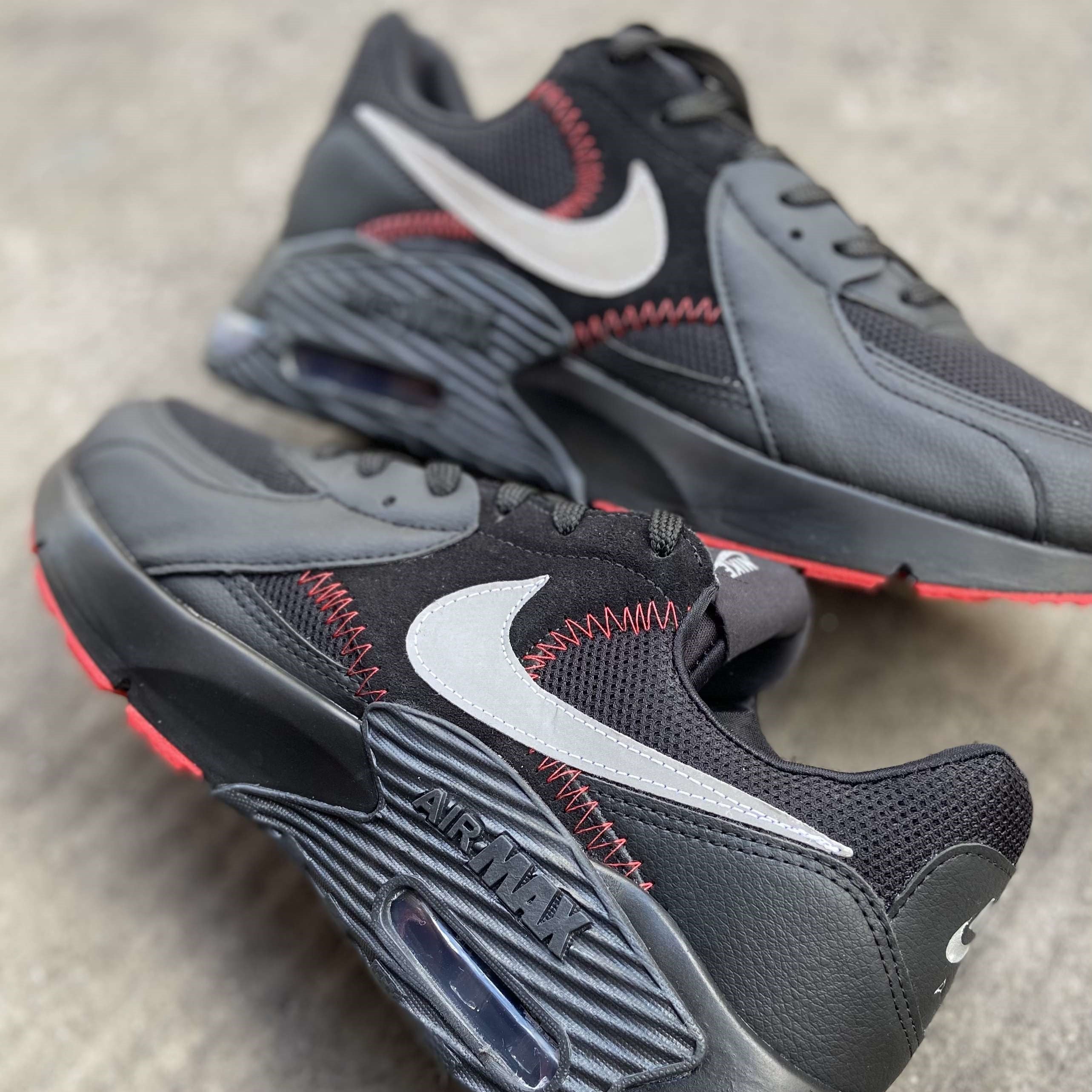 Air Max Excee PS Black Sport Red