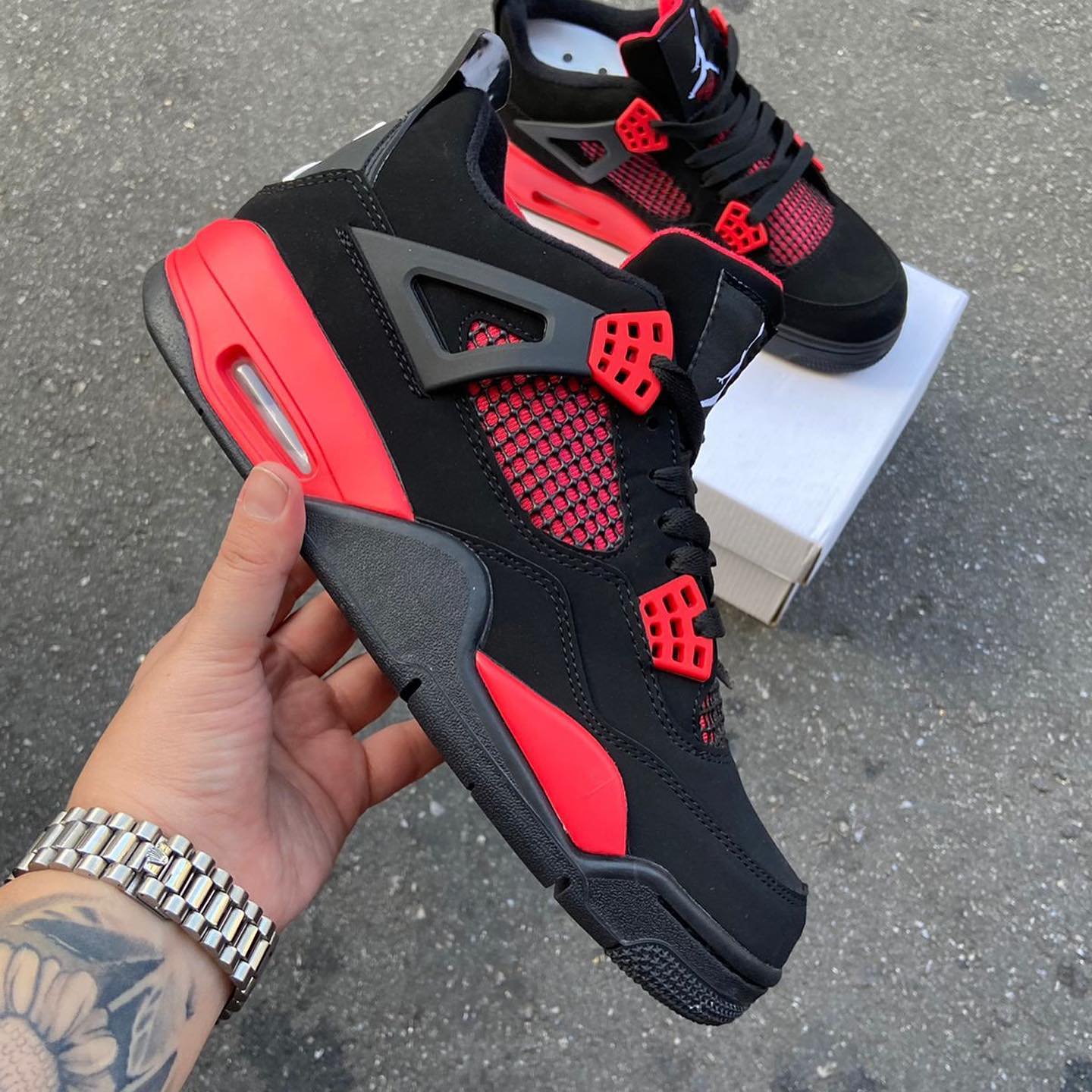 Air Jordan 4 Retro Red Thunder