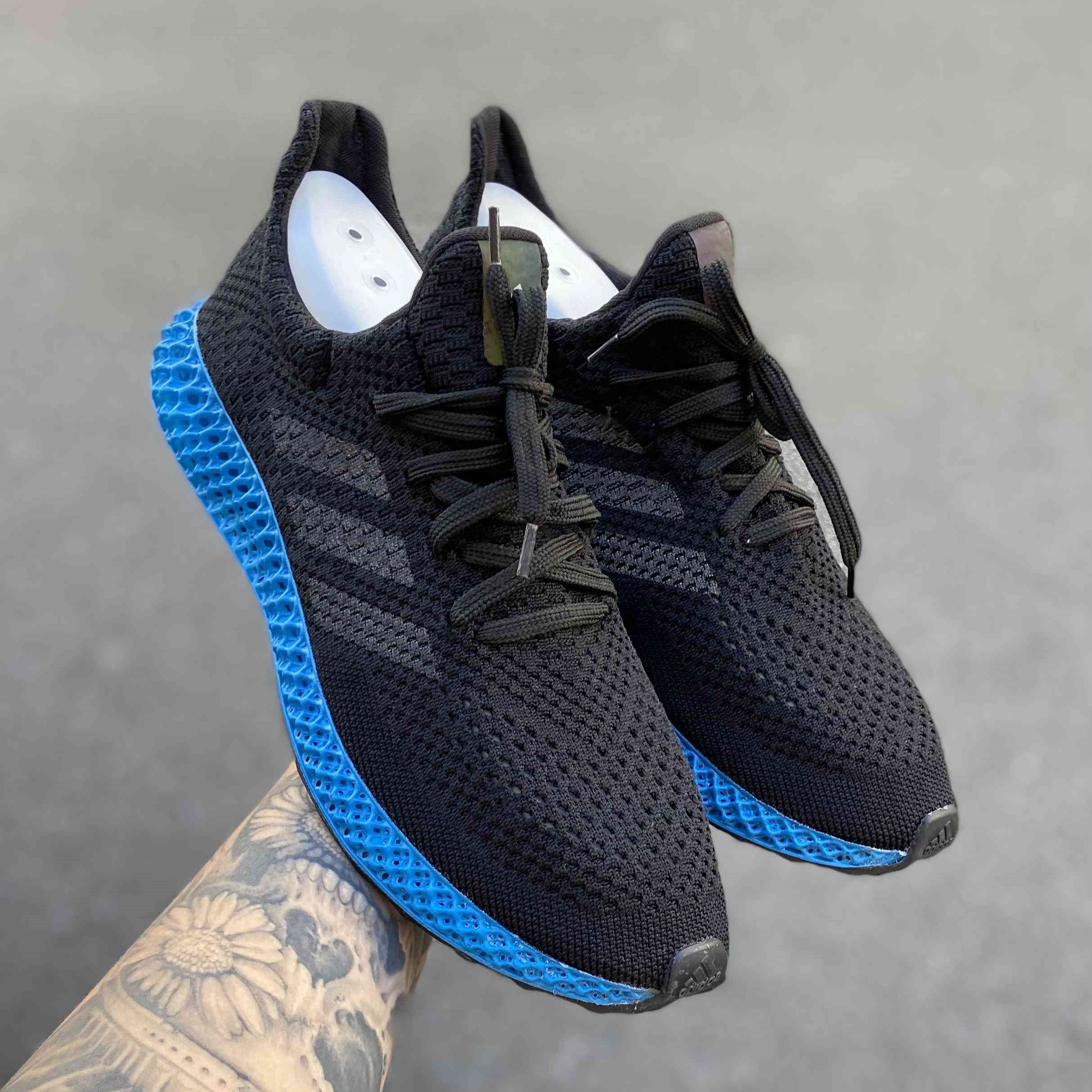 Futurecraft 4D Black Blue