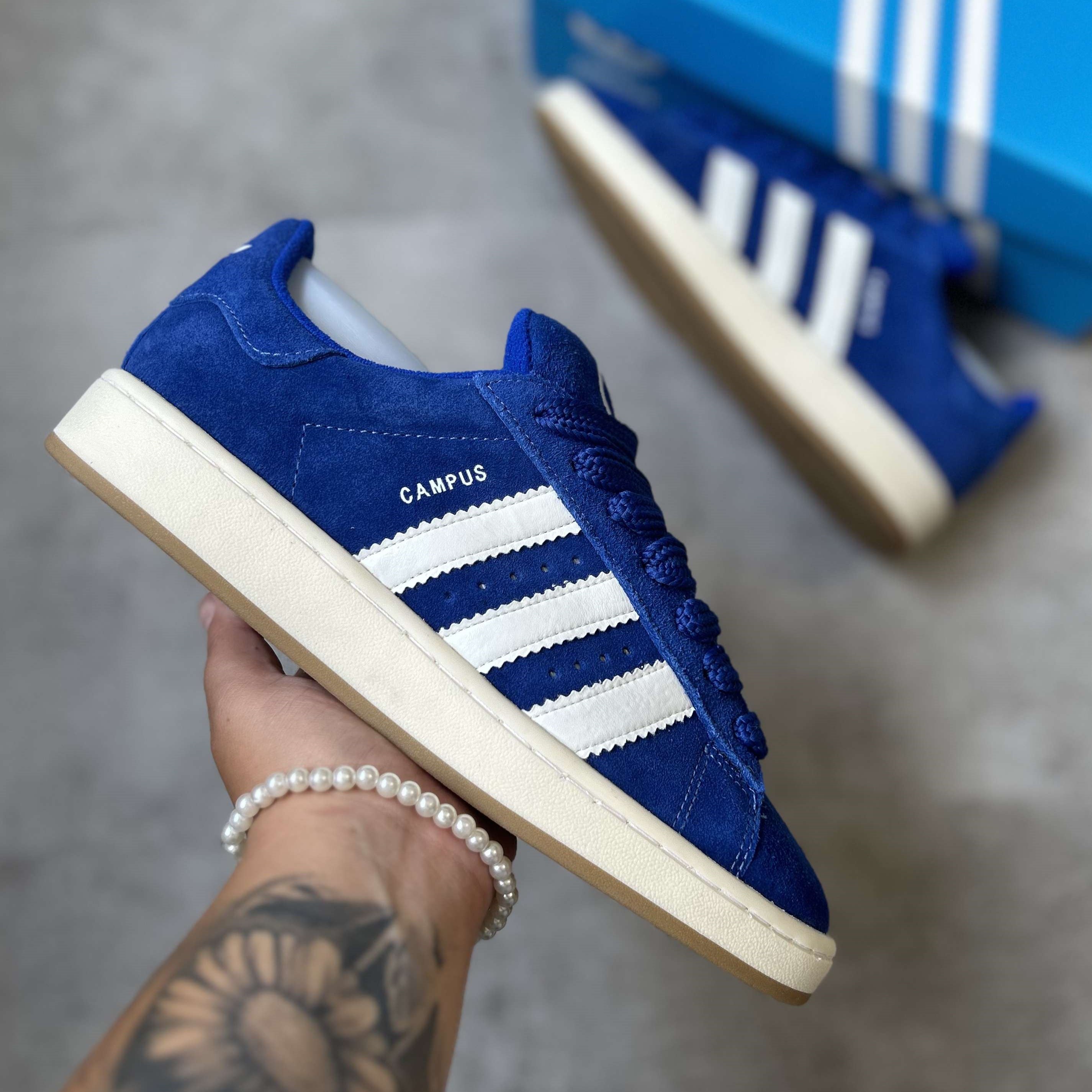 Campus 00s Lucid Blue Gum