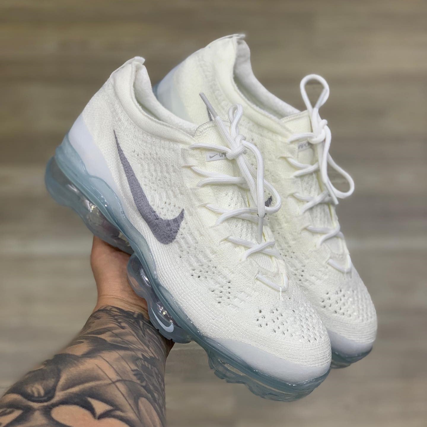 VaporMax Flyknit Pure Platinum