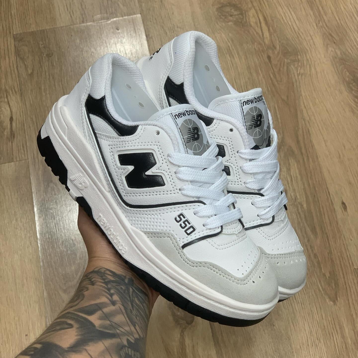 New Balance 550 White Black
